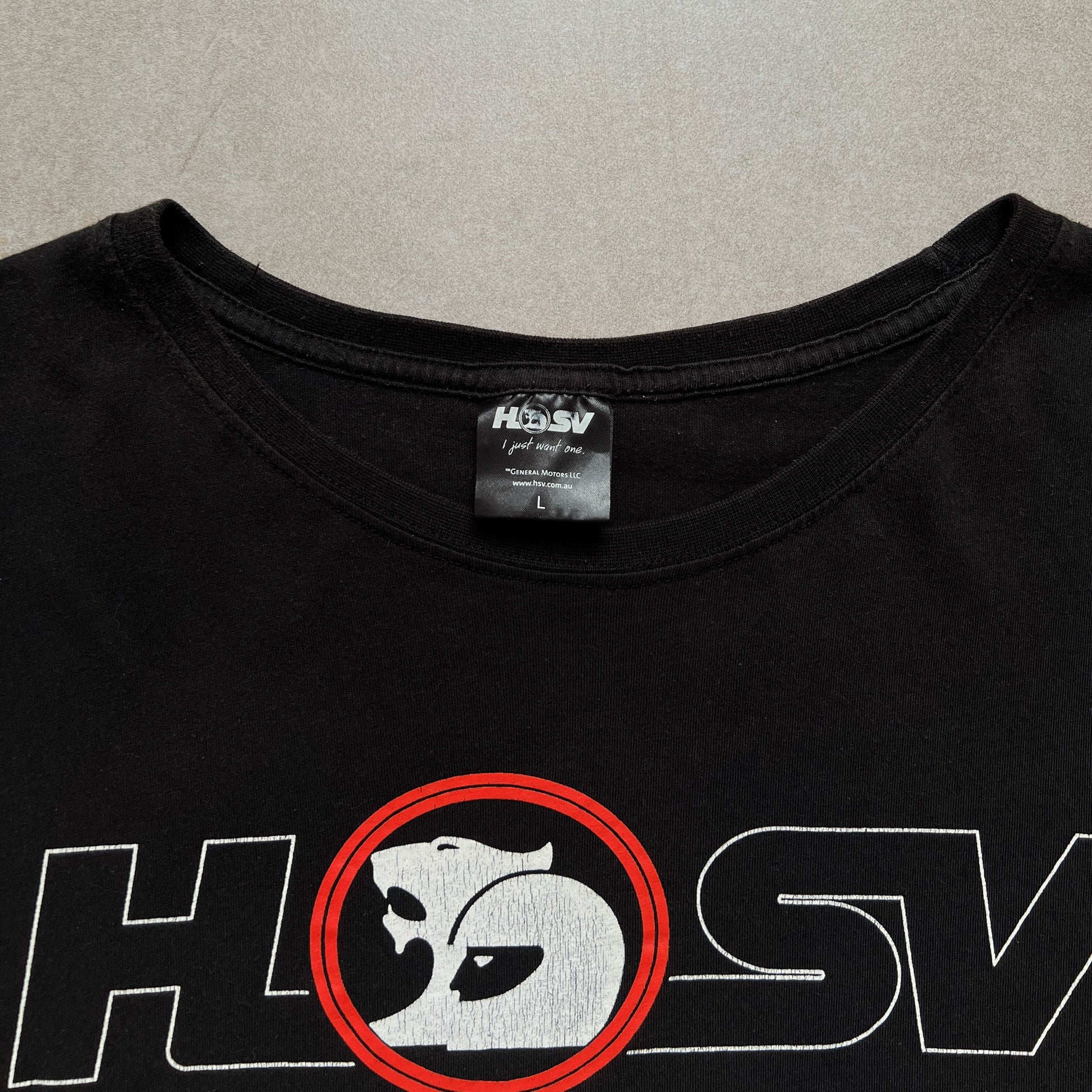 2000s Holden HSV Black T Shirt - L sullivansvintage