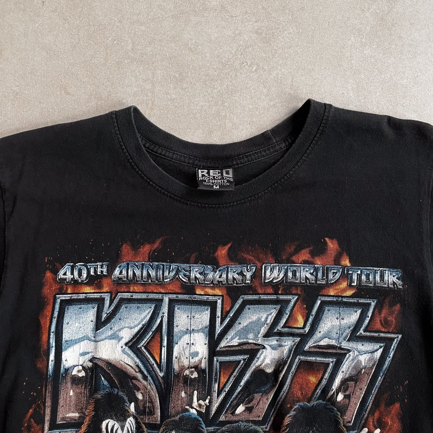 2000s Kiss 40th Anniversary World Tour Tee - M sullivansvintage