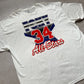 2000s Rare Flight Club New York White T Shirt - 3XL sullivansvintage