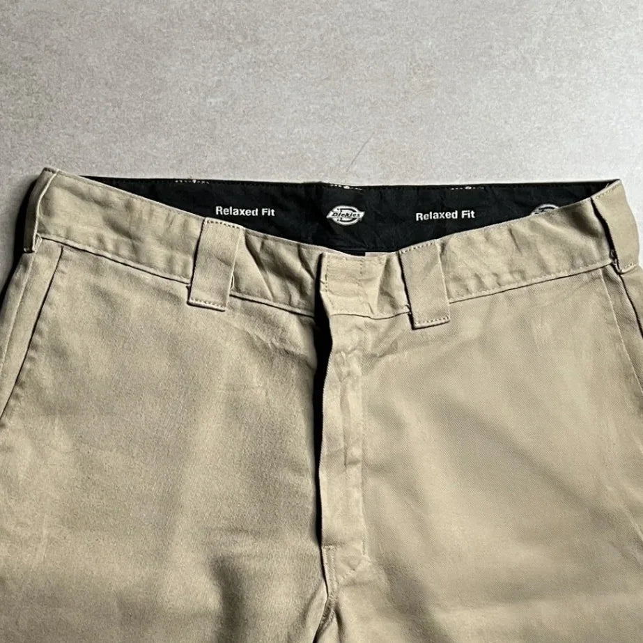 Vintage Dickies Beige Relaxed Fit Shorts - 34x12 Top