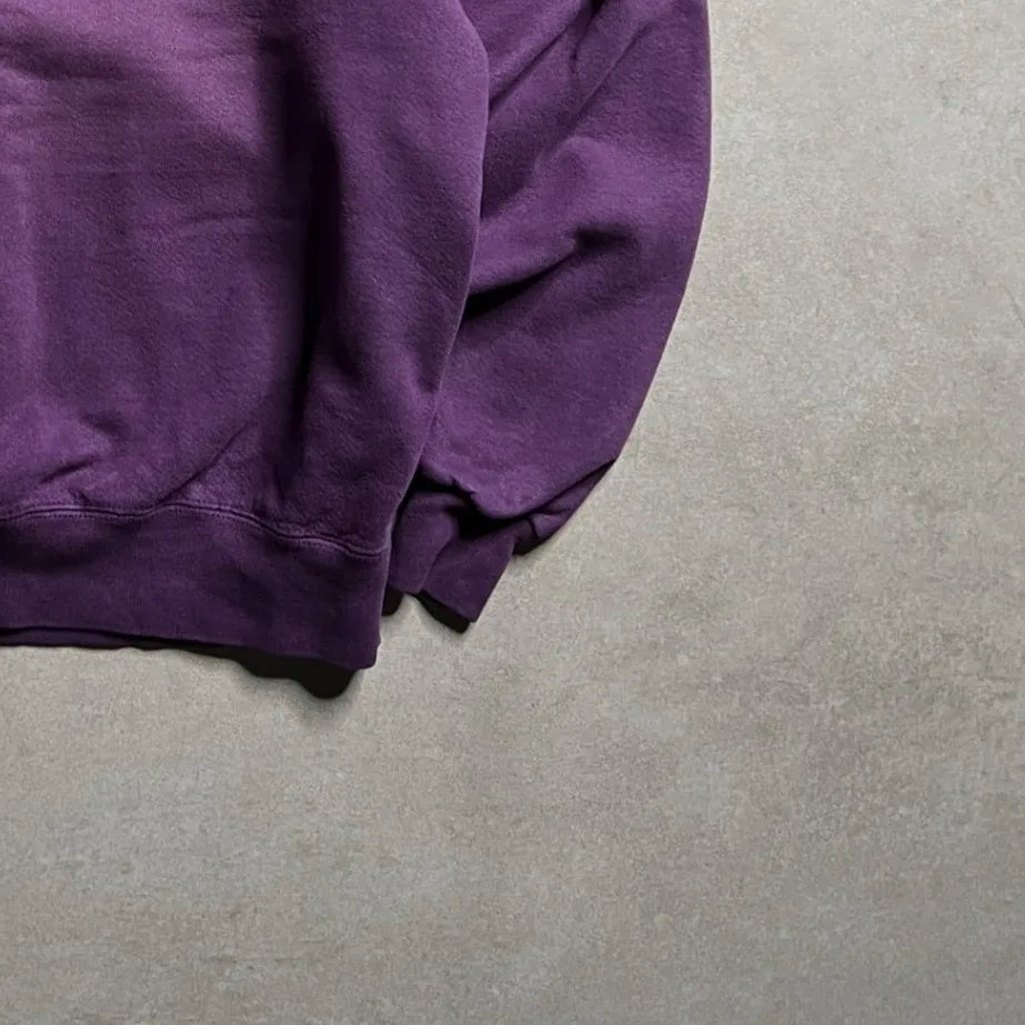 Vintage Russell Athletic Purple Sweatshirt - S Bottom Right