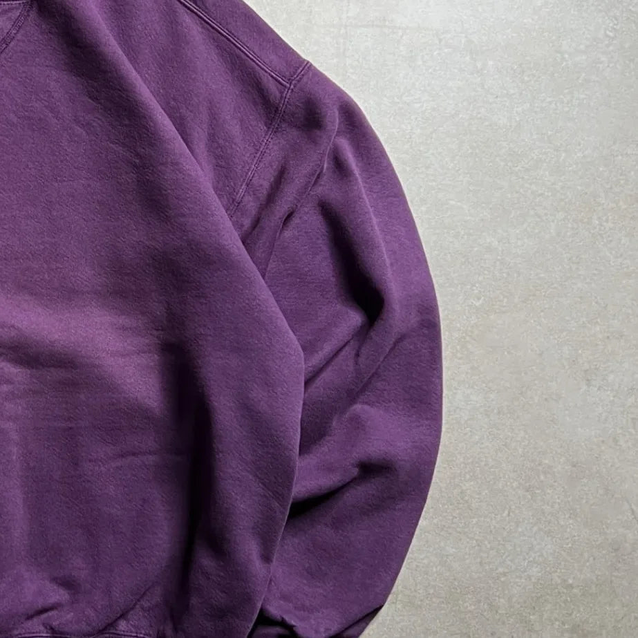 Vintage Russell Athletic Purple Sweatshirt - S Right