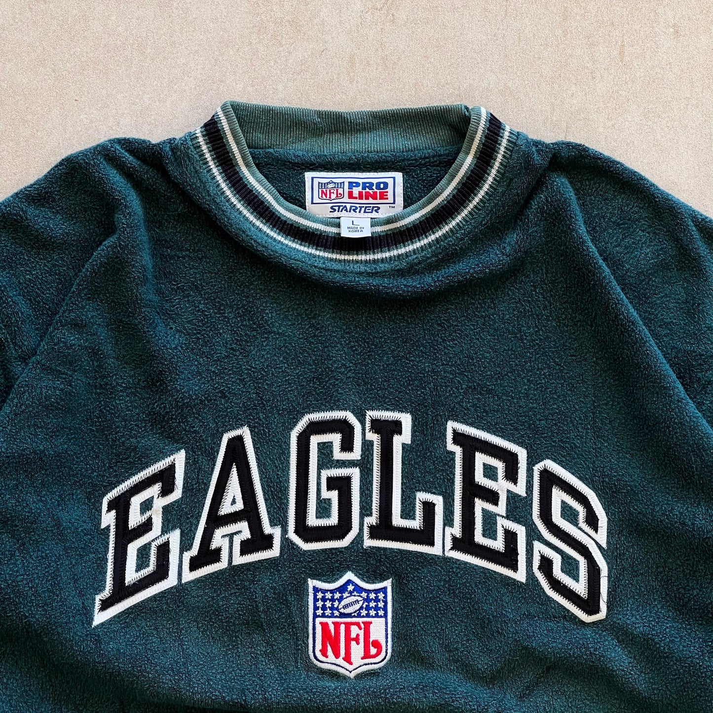 NFL-Pro-Line-Eagles-Starter-Sweater-L-sullivansvintage