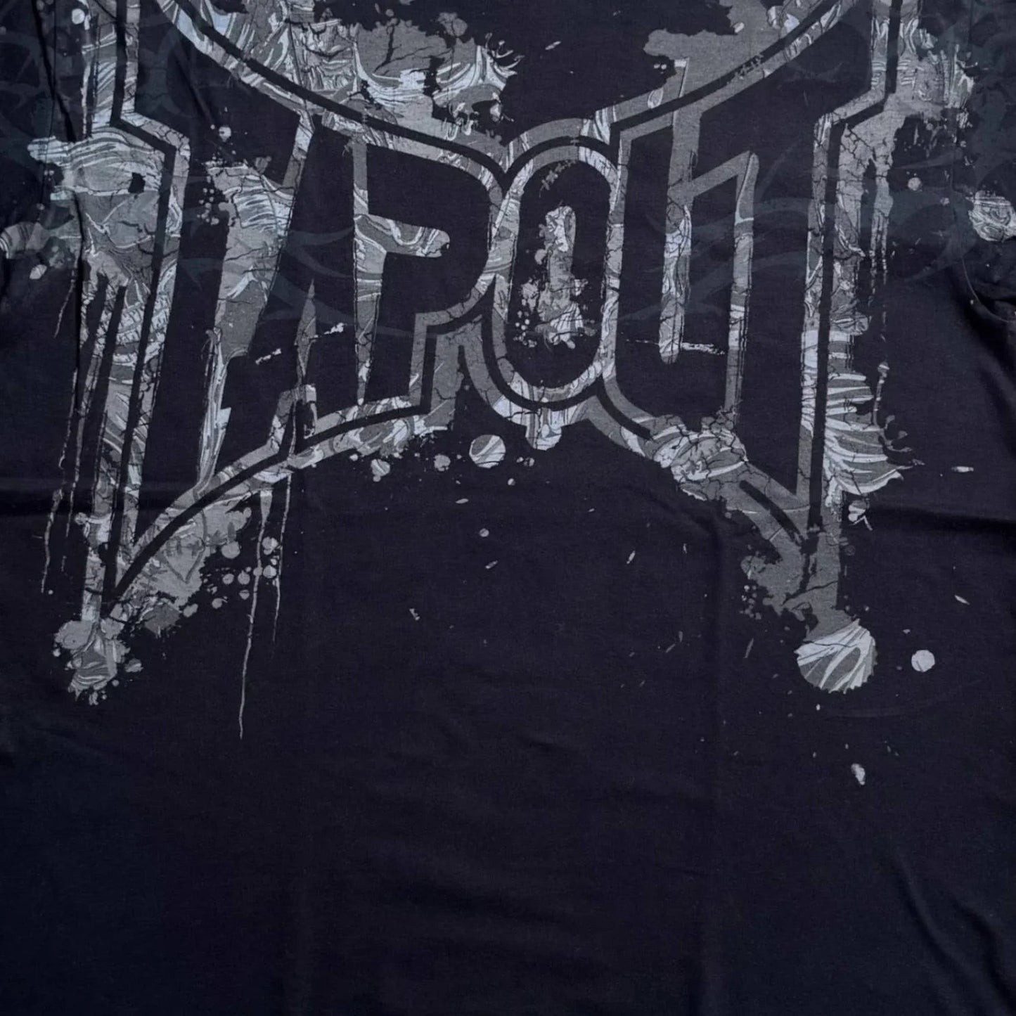 Vintage Black Y2K Tapout T-Shirt