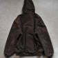 Vintage Carhartt Brown Active Hoodie Jacket - XL sullivansvintage