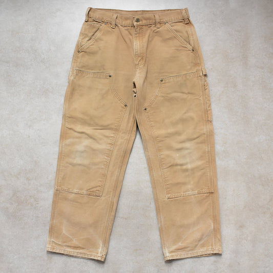 Vintage Carhartt Tan Double Knee Pants - 33in sullivansvintage