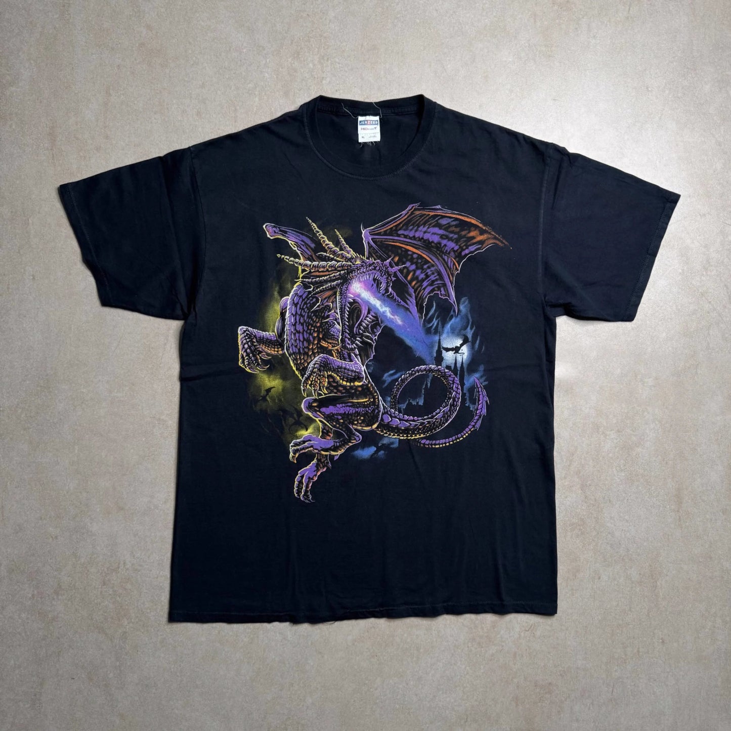 Vintage Dragon Graphic T-Shirt