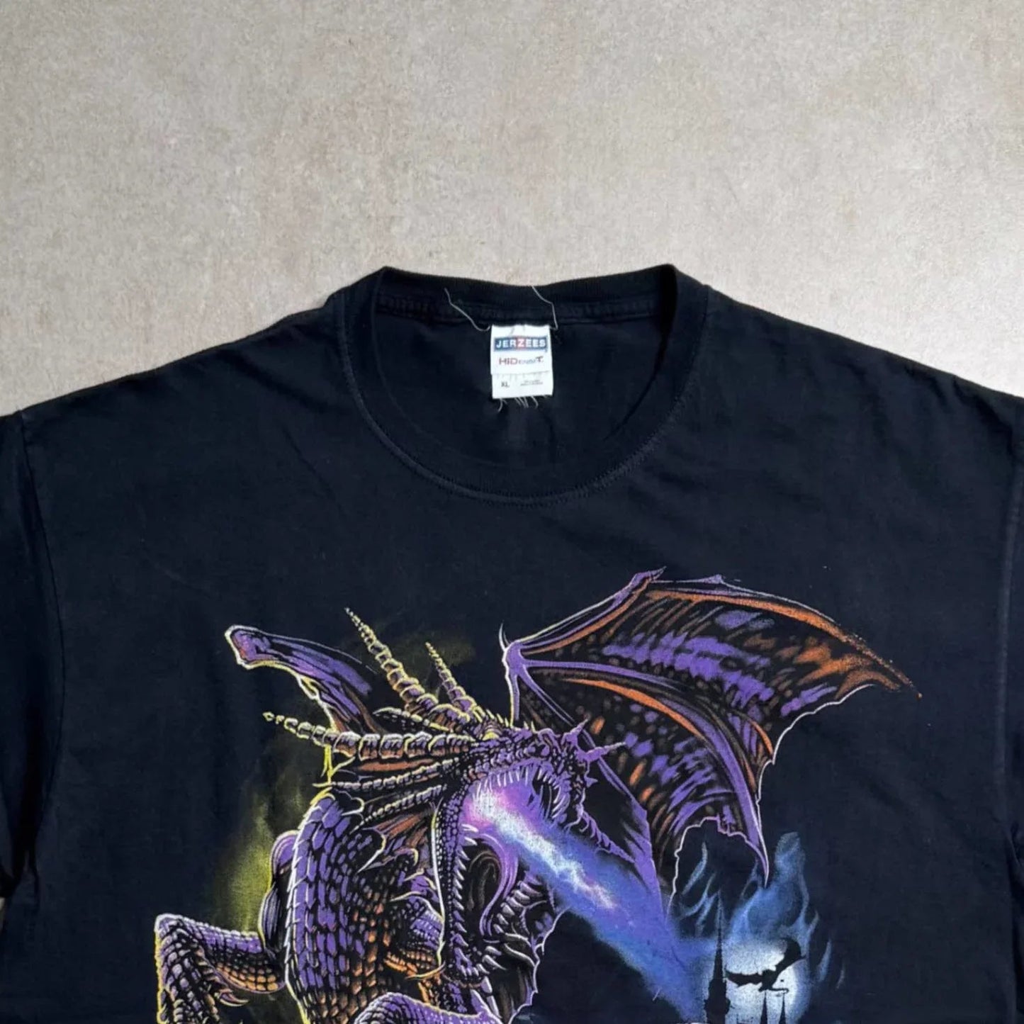 Vintage Dragon Graphic T-Shirt