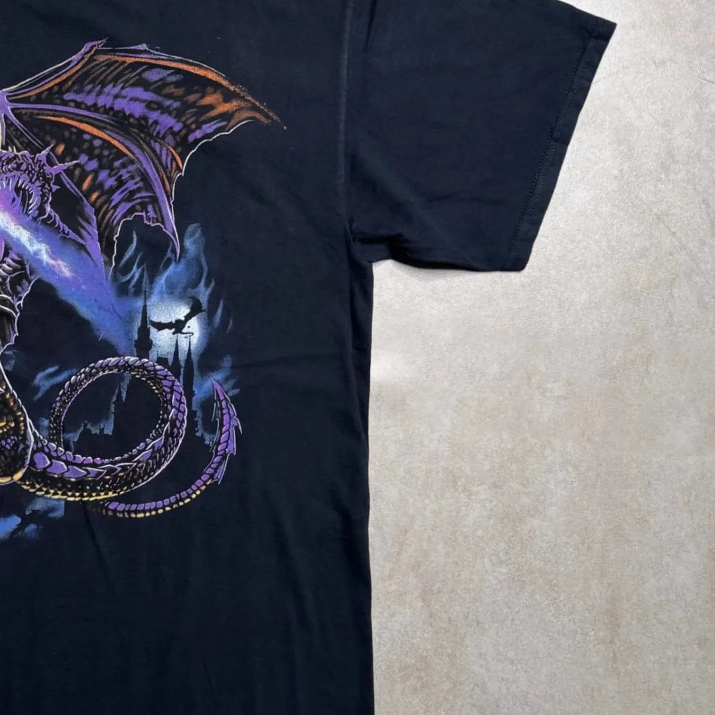 Vintage Dragon Graphic T-Shirt