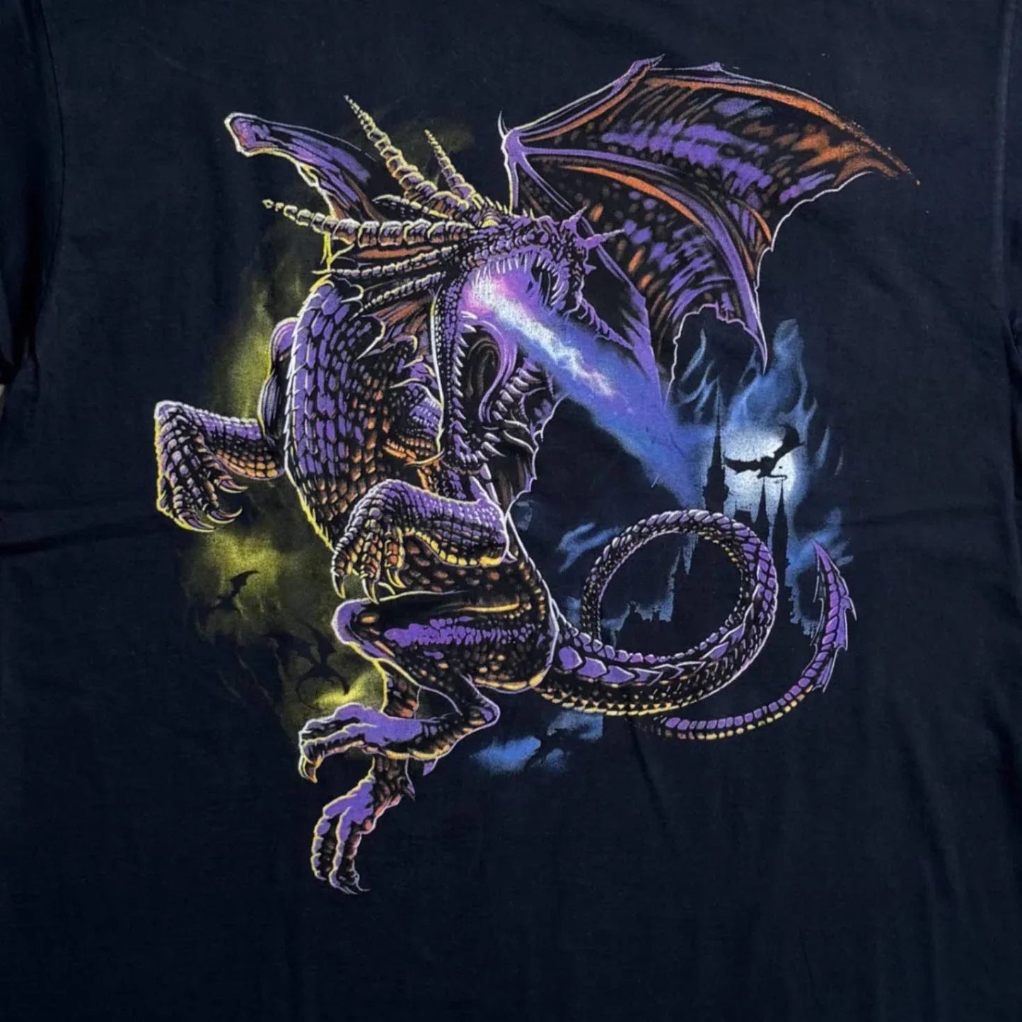 Vintage Dragon Graphic T-Shirt