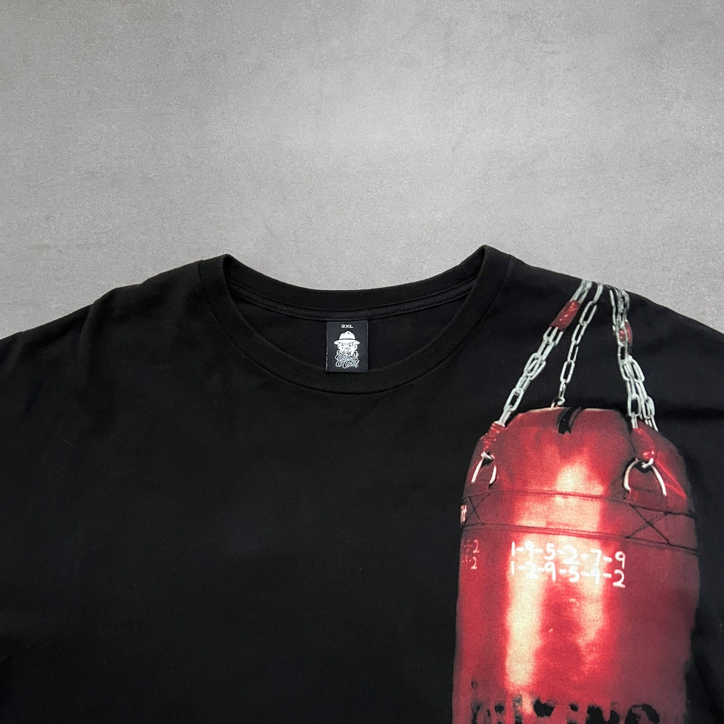 Vintage Estevan Oriol Boxing Bag T Shirt - 2XL sullivansvintage