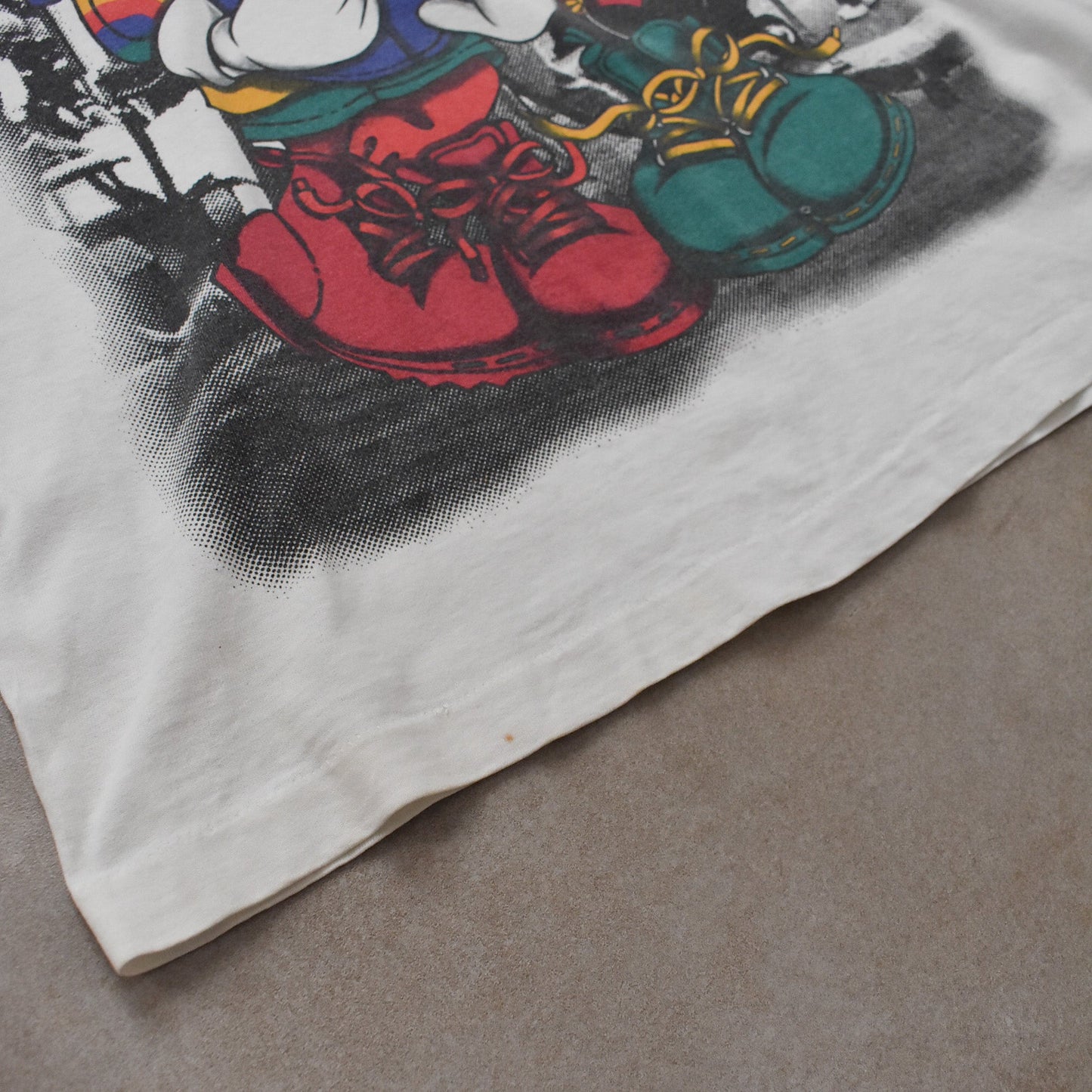 Vintage Mickey & Mini White T Shirt By Jerry Leigh - XL sullivansvintage