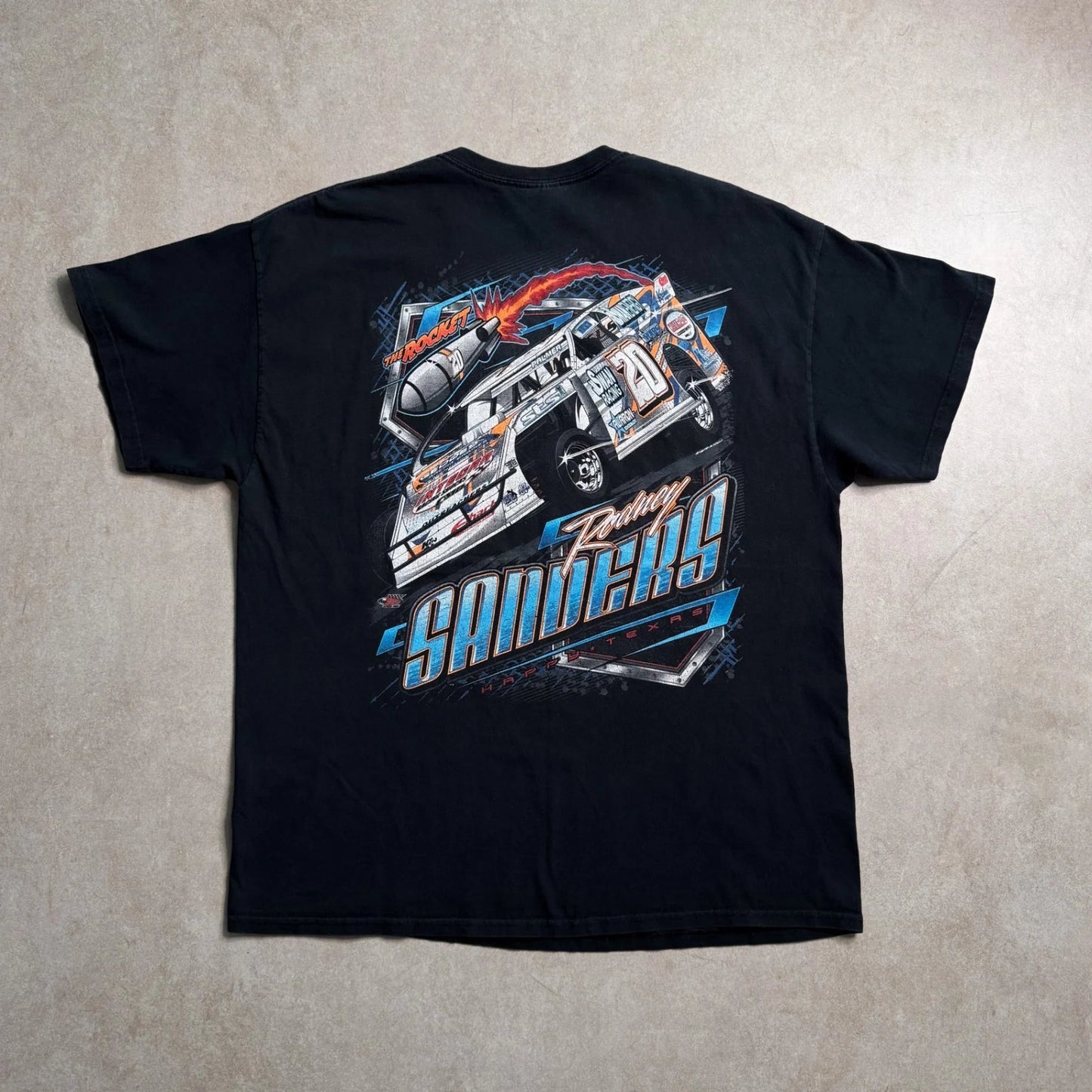 Vintage Rodney Sanders Racing T-Shirt- XL
