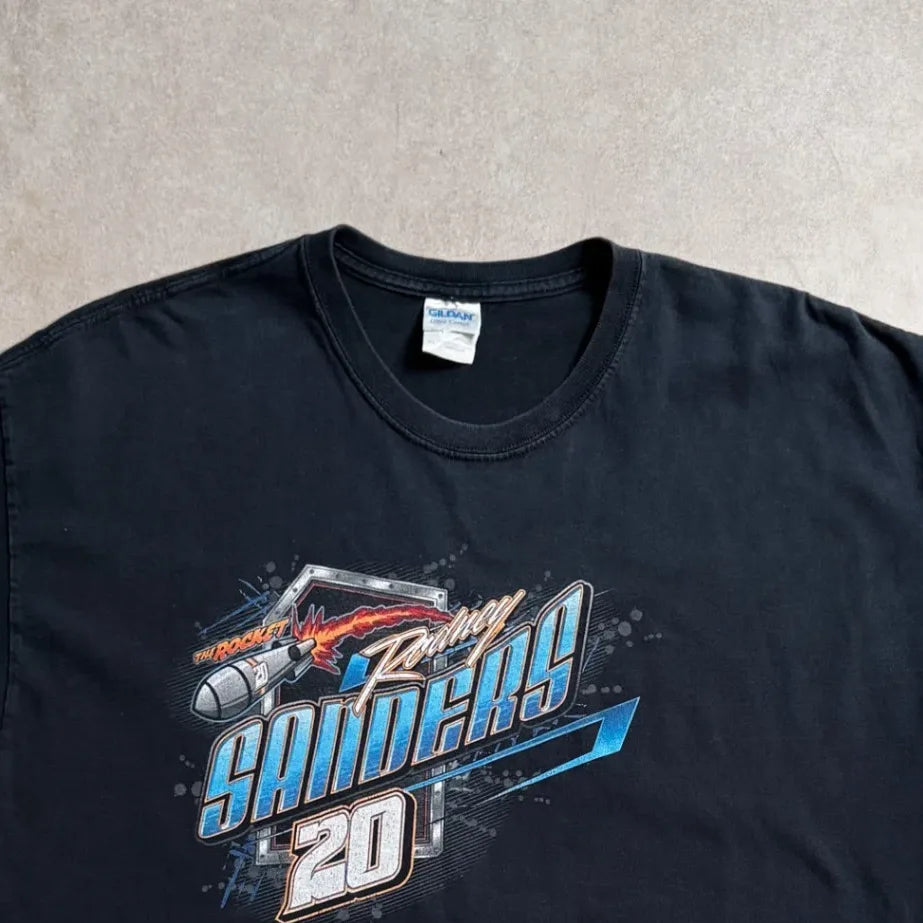 Vintage Rodney Sanders Racing T-Shirt- XL