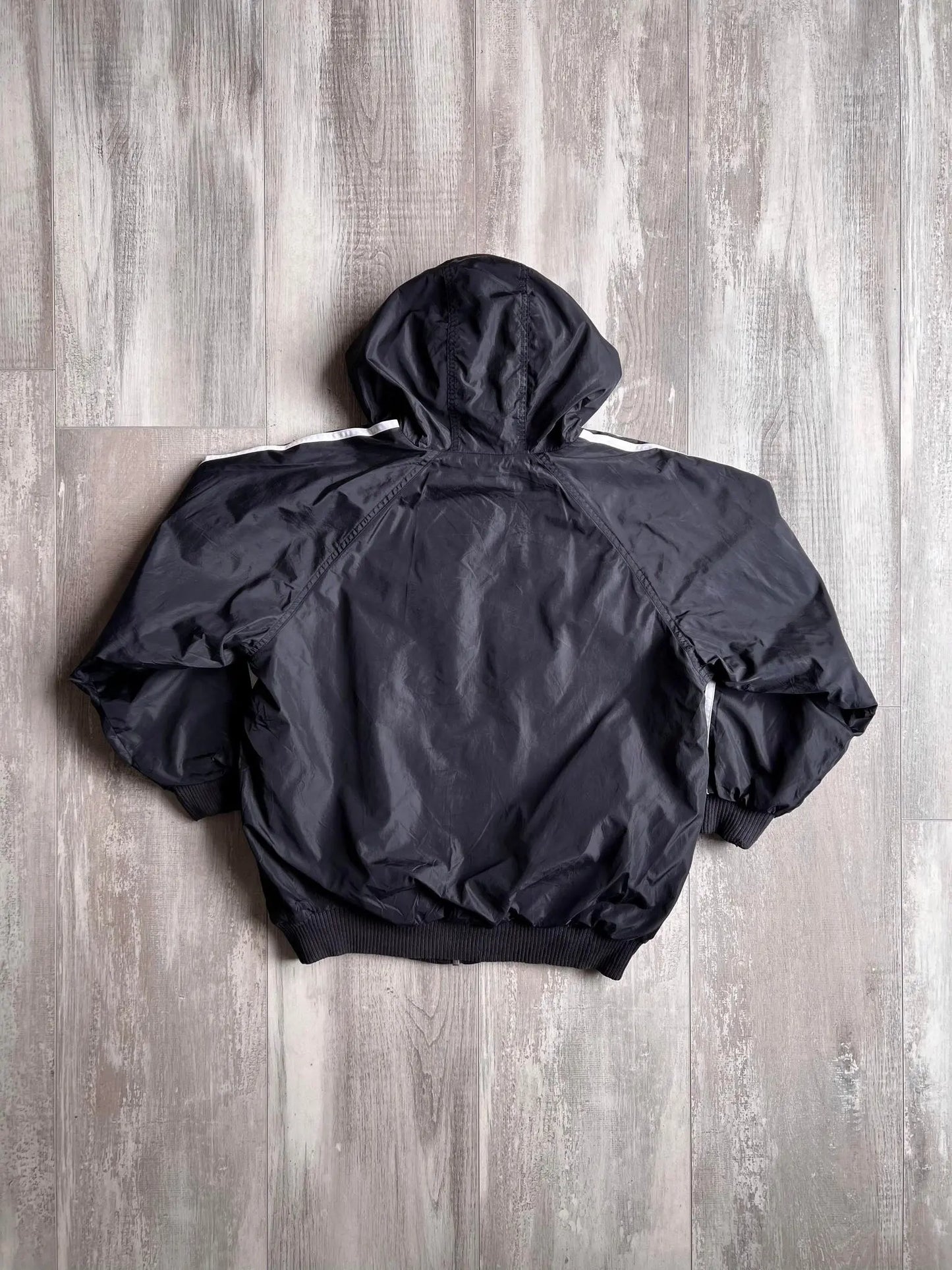1990s Adidas Three Stripes Reversible Jacket - XS sullivansvintage