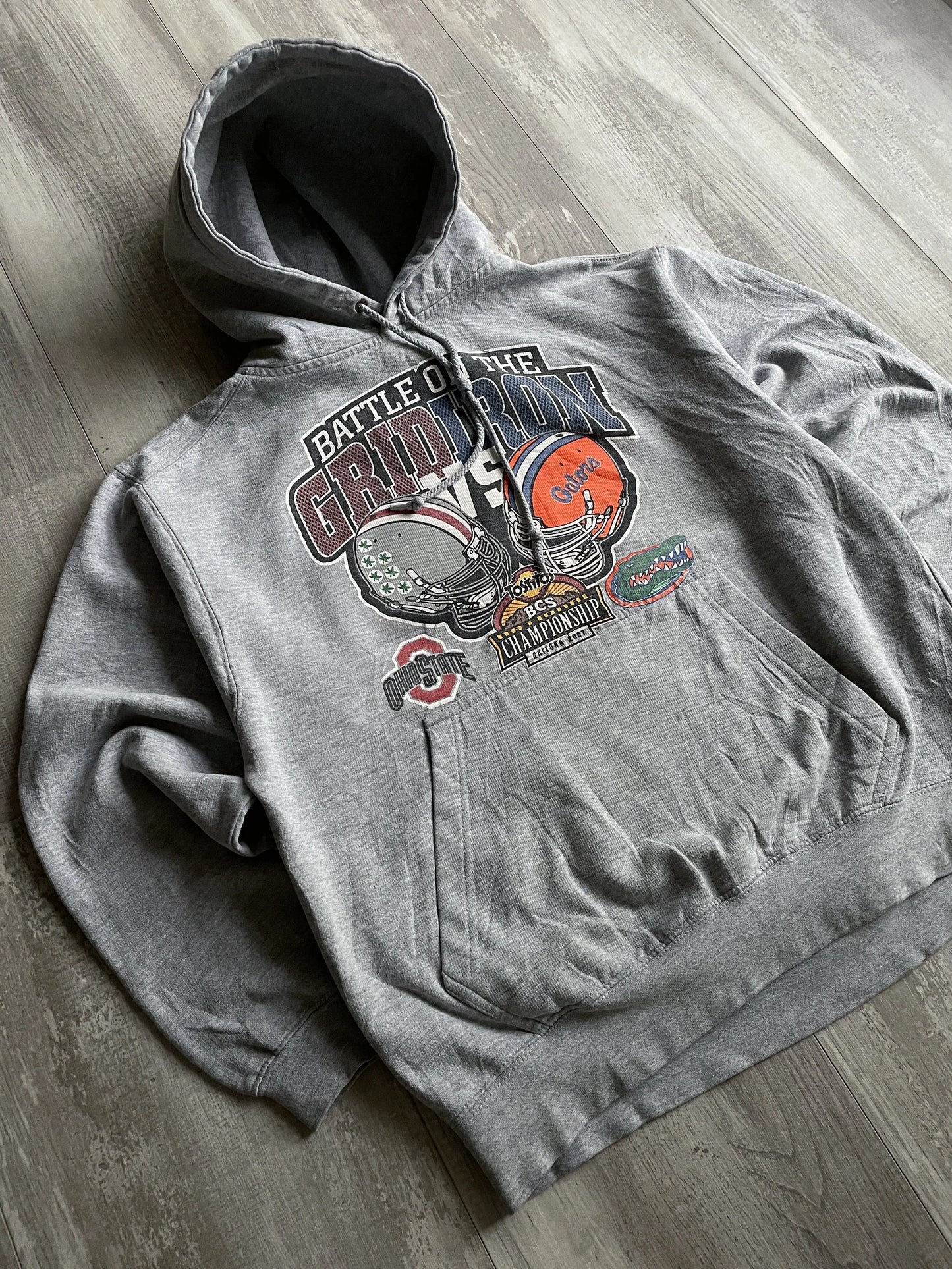 2000's Ohio State VS Florida Gators College Hoodie - L sullivansvintage