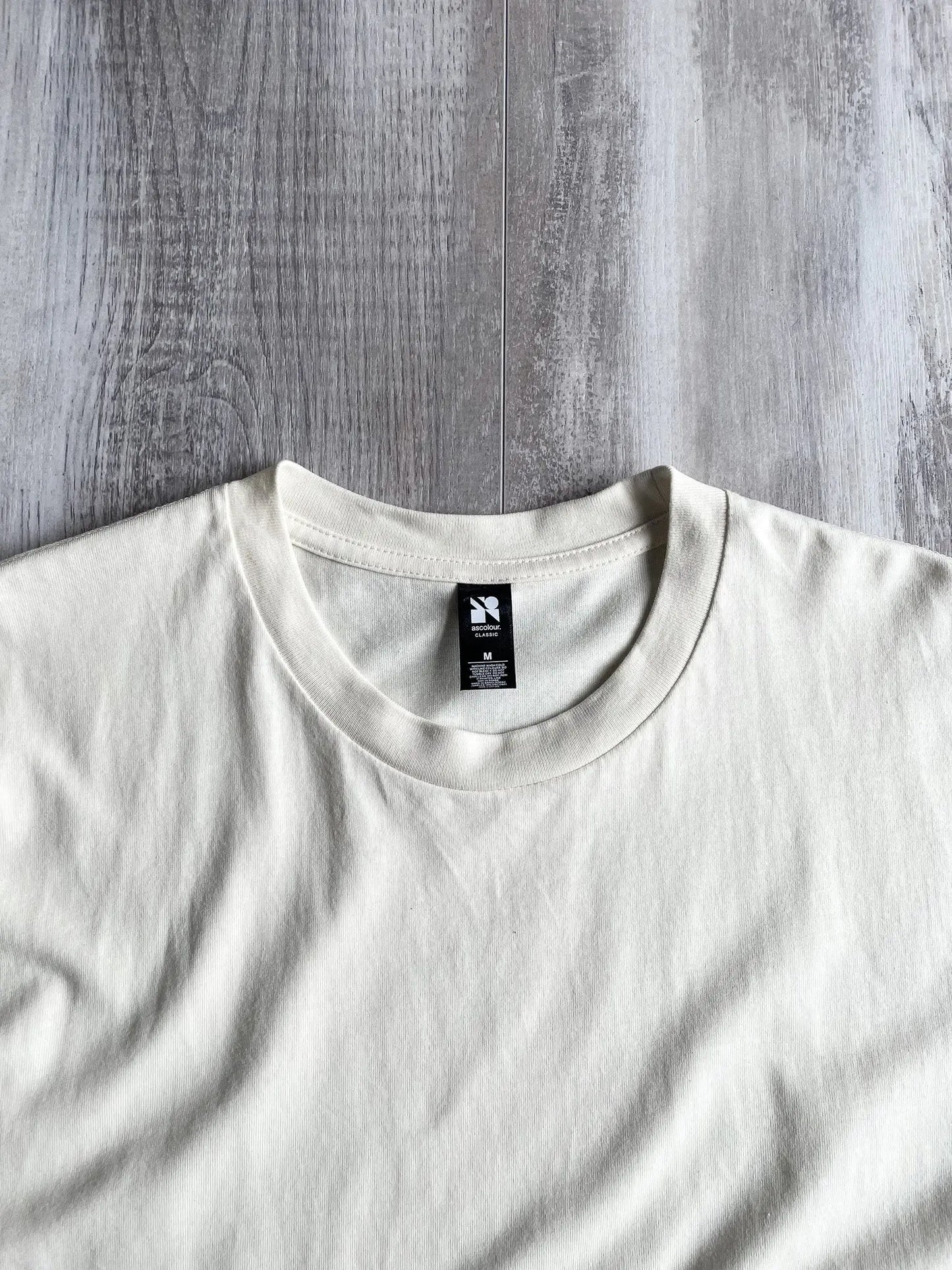 ASColour Cream T-Shirt - M sullivansvintage