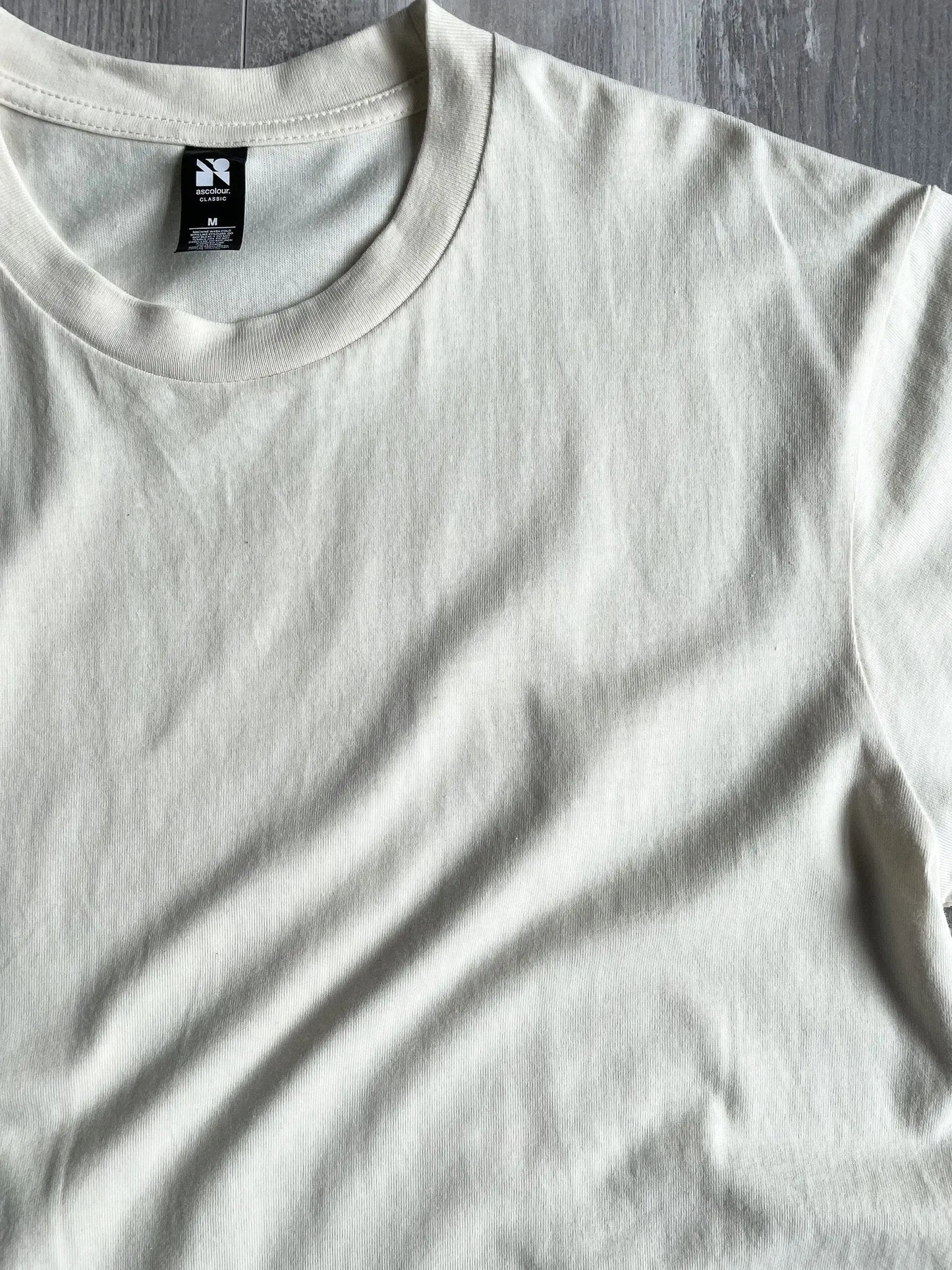 ASColour Cream T-Shirt - M sullivansvintage
