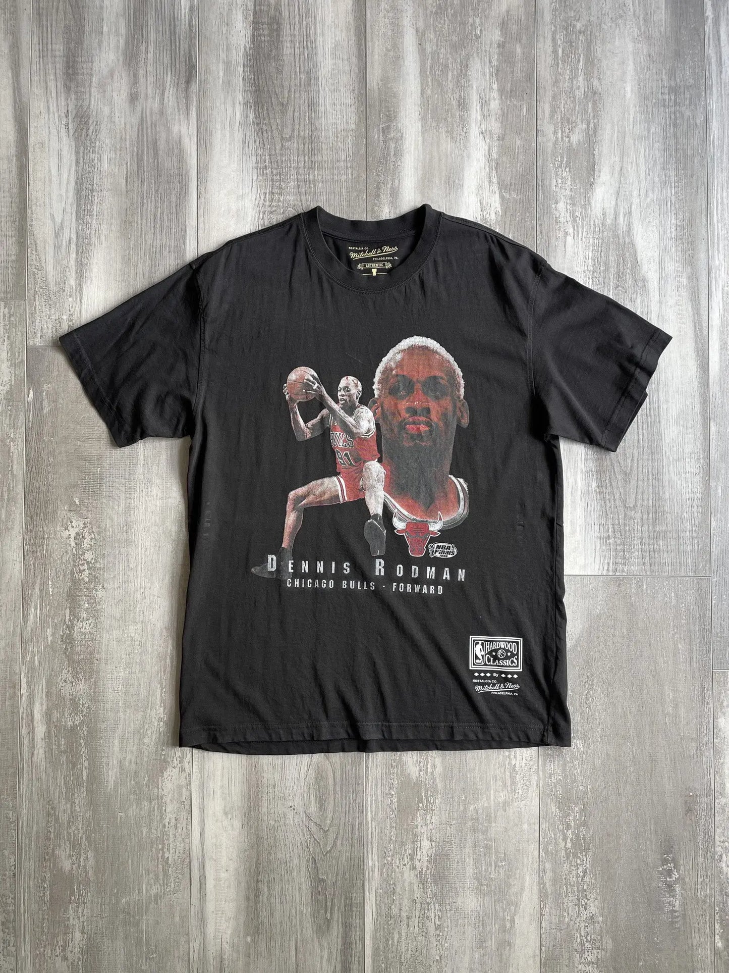 Mitchell & Ness Dennis Rodman T-Shirt - L sullivansvintage