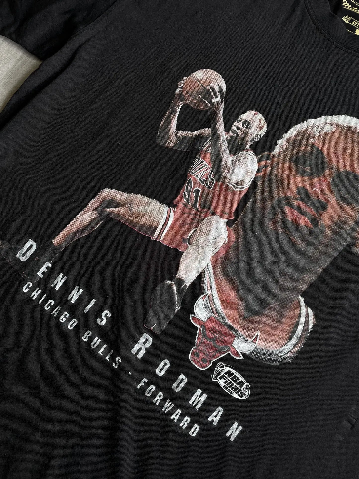 Mitchell & Ness Dennis Rodman T-Shirt - L sullivansvintage