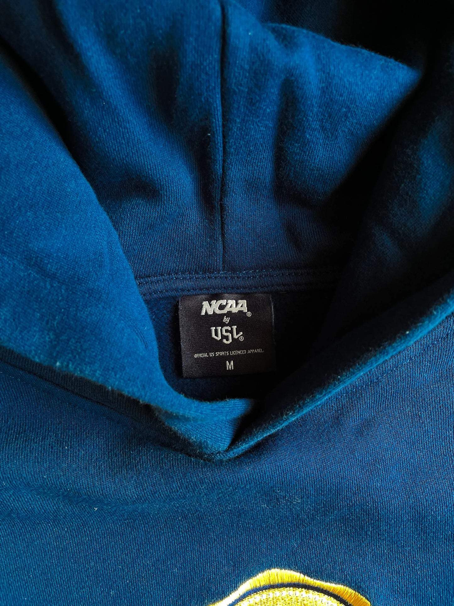 NCAA Uni Stack Berkeley Logo Navy Hoodie - M sullivansvintage
