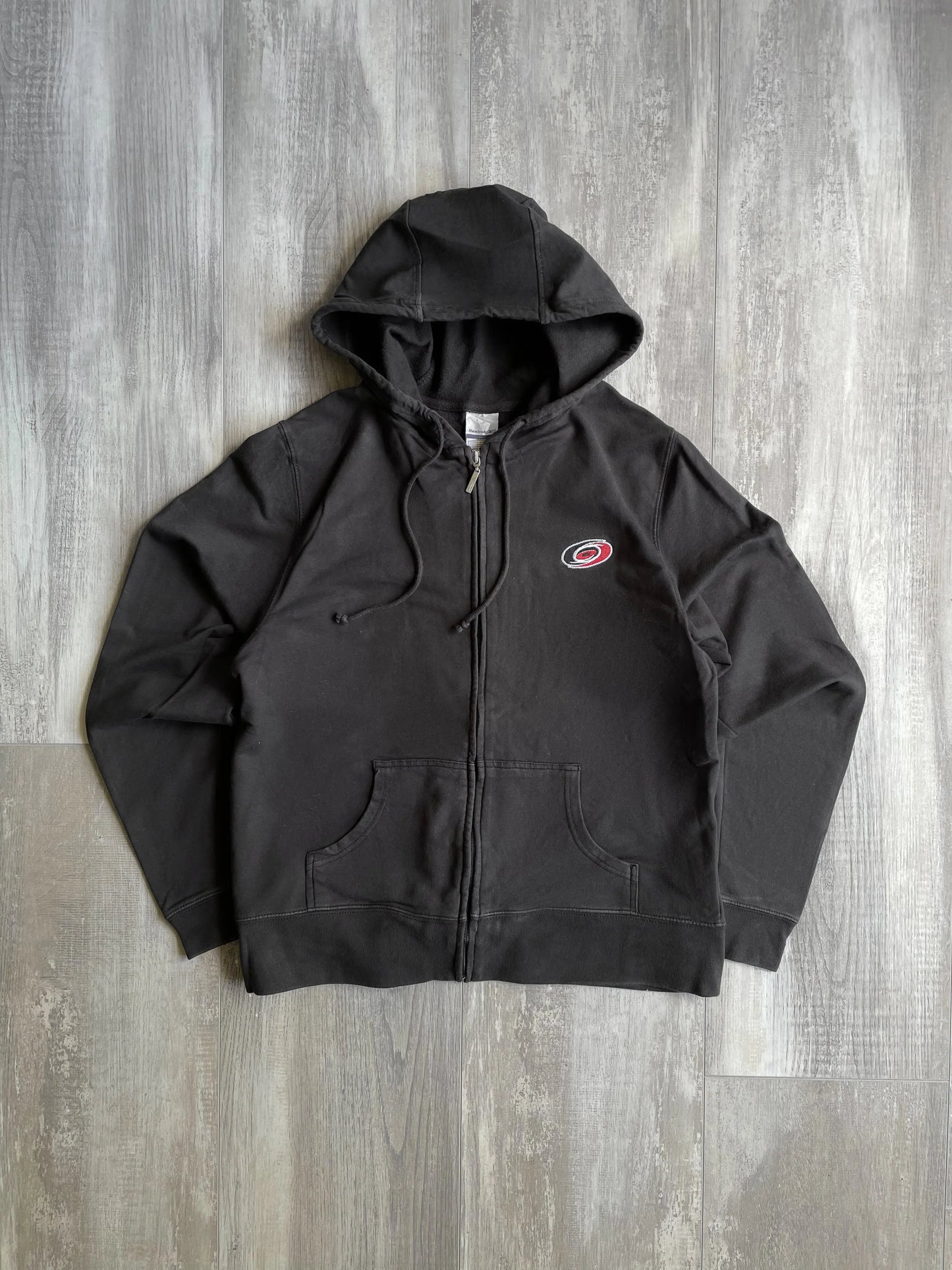 Vintage Reebok Black ZIp Up Hoodie - L sullivansvintage