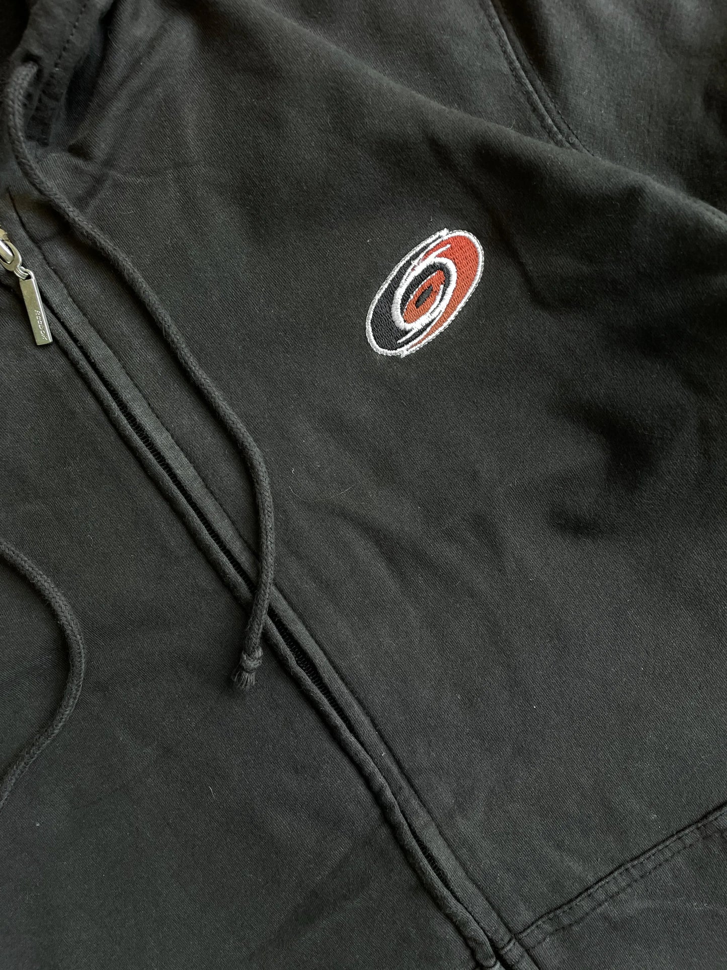 Vintage Reebok Black ZIp Up Hoodie - L sullivansvintage