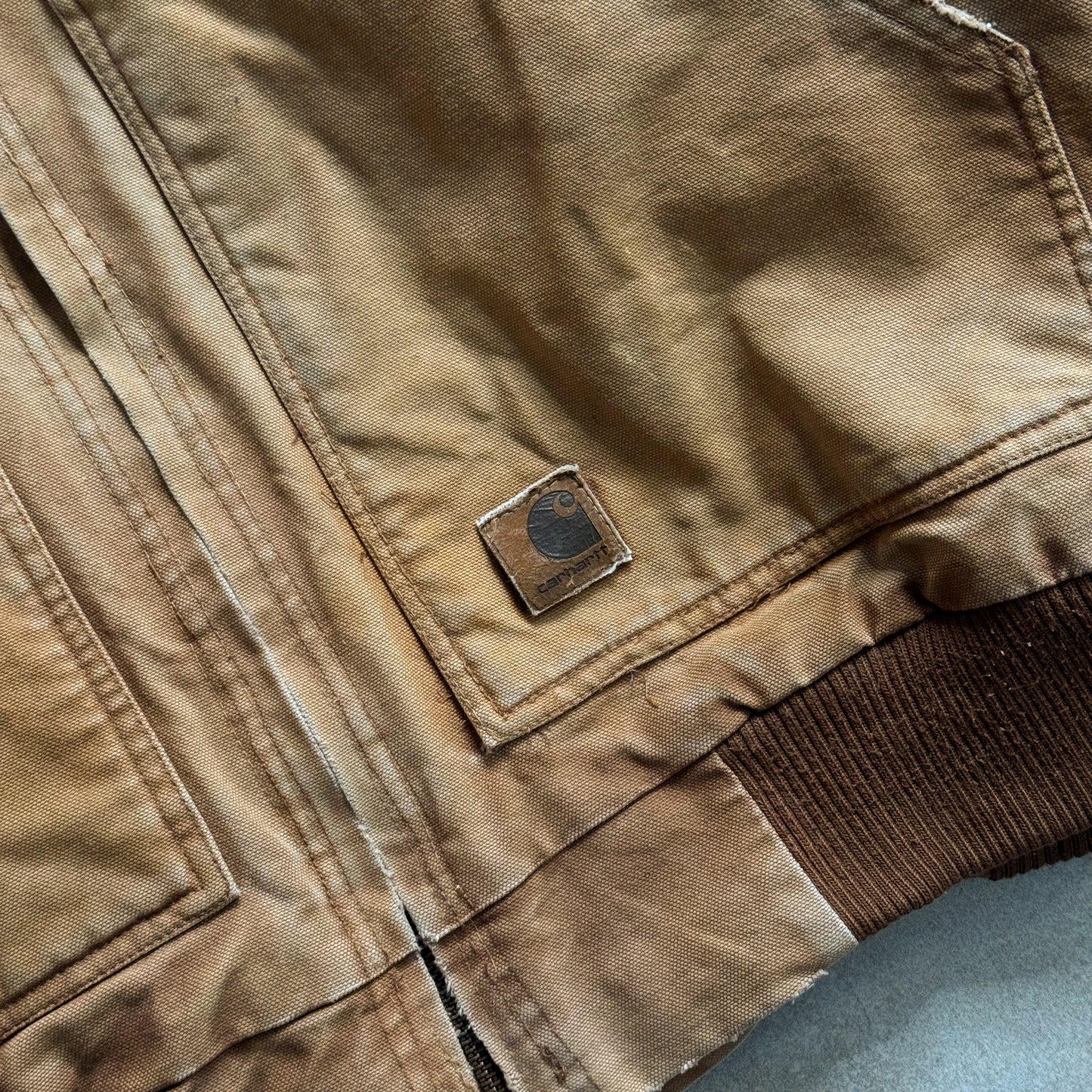 1990's Carhartt Tan Active Hoodie - L sullivansvintage