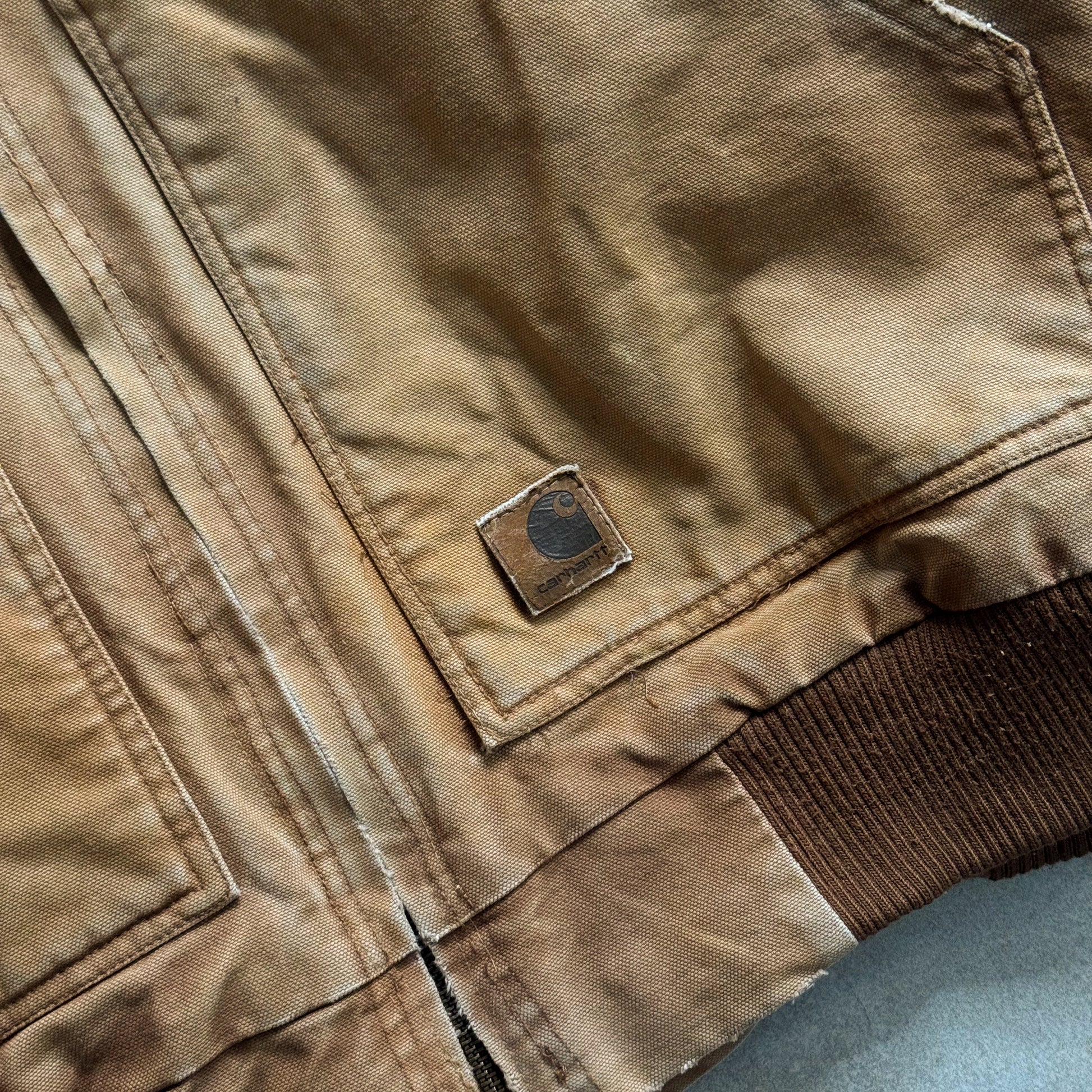 1990's Carhartt Tan Active Hoodie - L sullivansvintage
