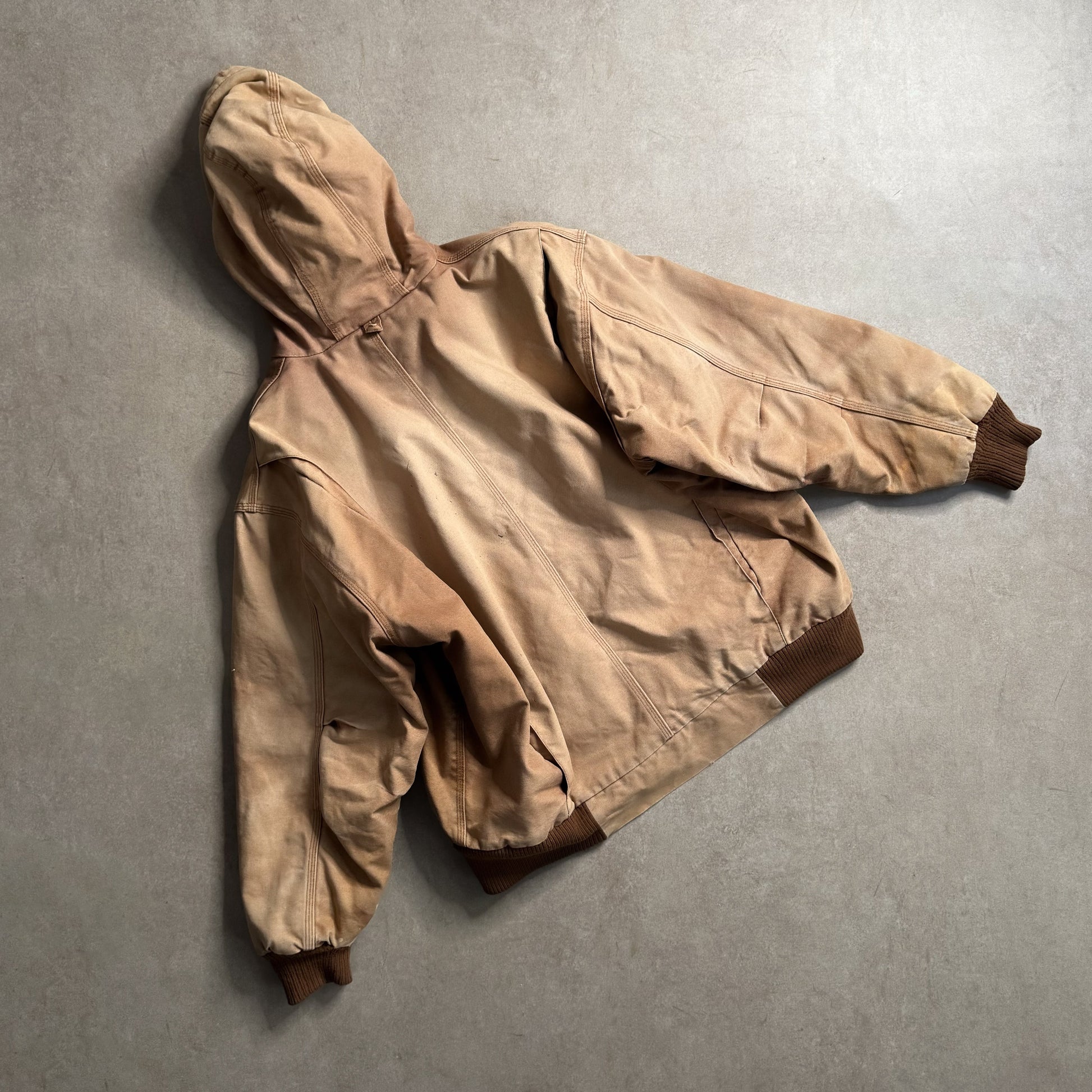 1990's Carhartt Tan Active Hoodie - L sullivansvintage