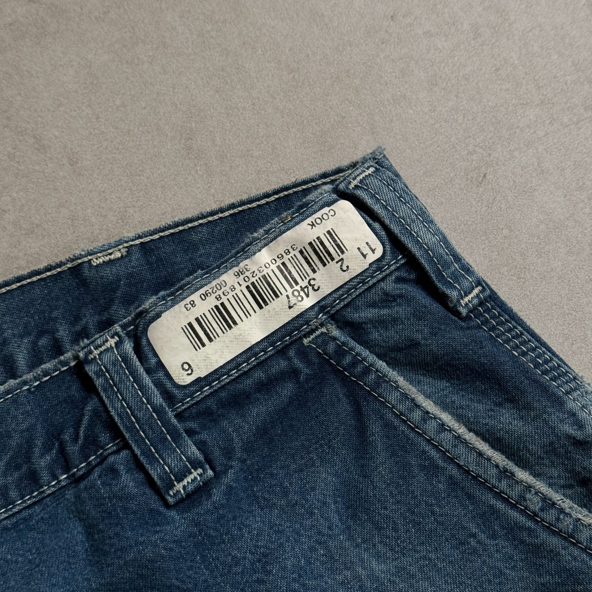 1990s Carhartt FR Flame Resistant Carpenter's Blue Jeans - 36 sullivansvintage