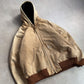 1990s Carhartt Tan Active Hoodie Jacket - XL sullivansvintage