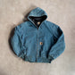 1990s Carhartt Teal Active Jacket - M sullivansvintage