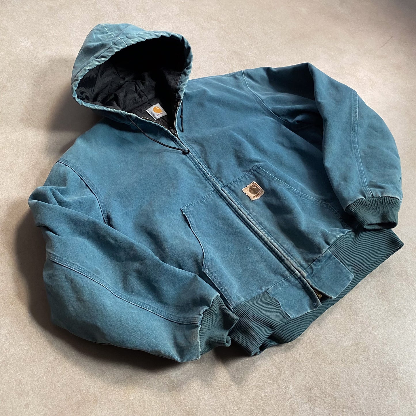 1990s Carhartt Teal Active Jacket - M sullivansvintage