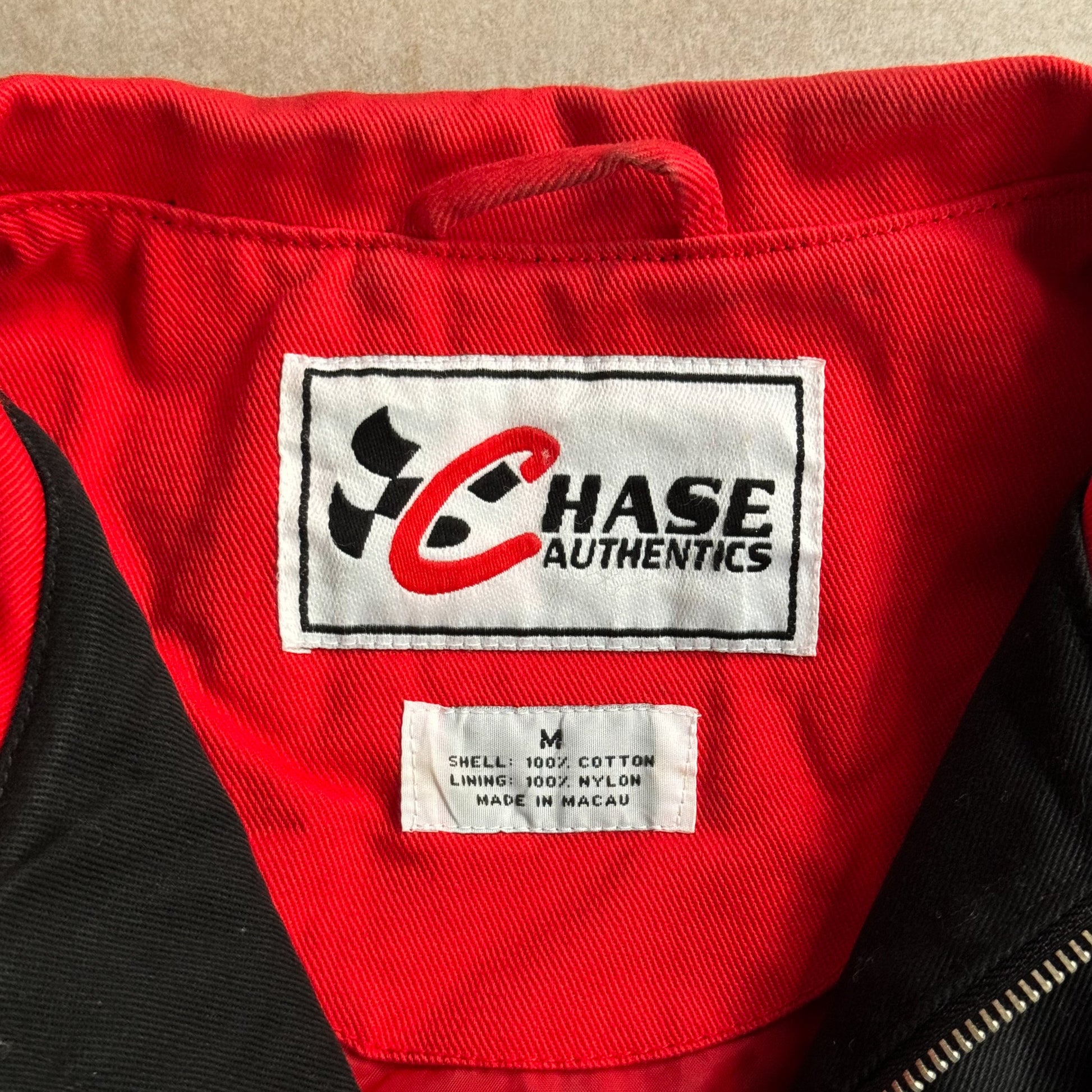 1990s Chase Authentics Dale Earnhardt Nascar Racer Jacket - M sullivansvintage