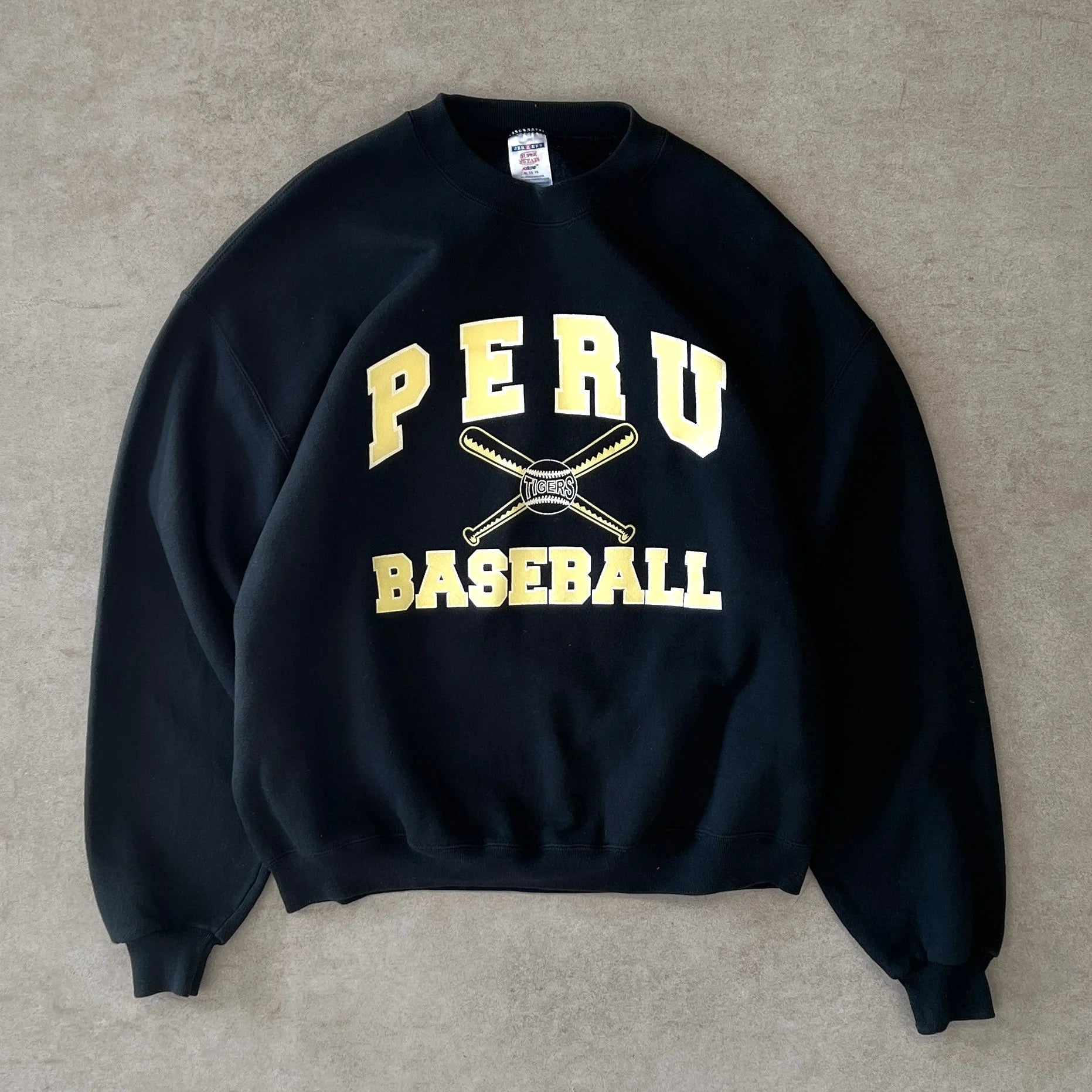 1990s-jerzees-peru-tigers-baseball-sweater-xl-sullivansvintage