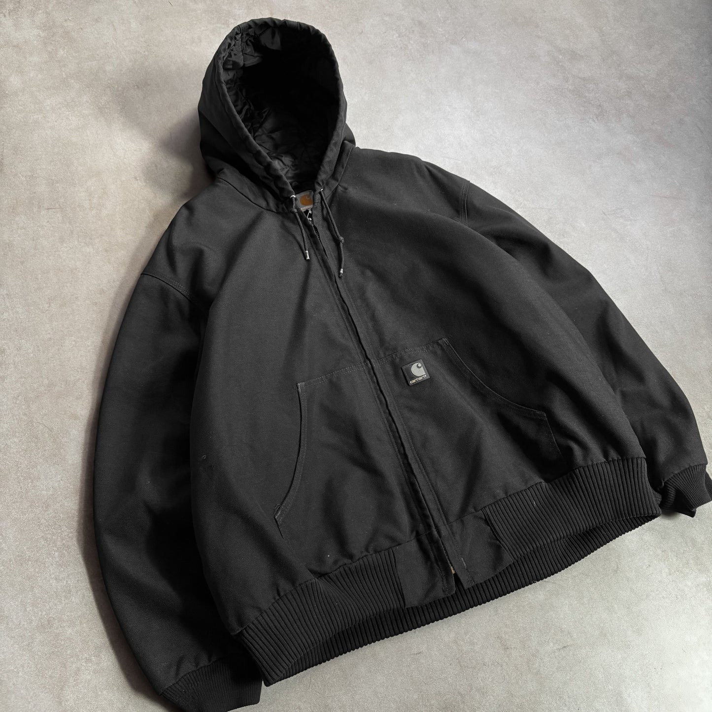 2000s Carhartt Black Active Hoodie - XL sullivansvintage