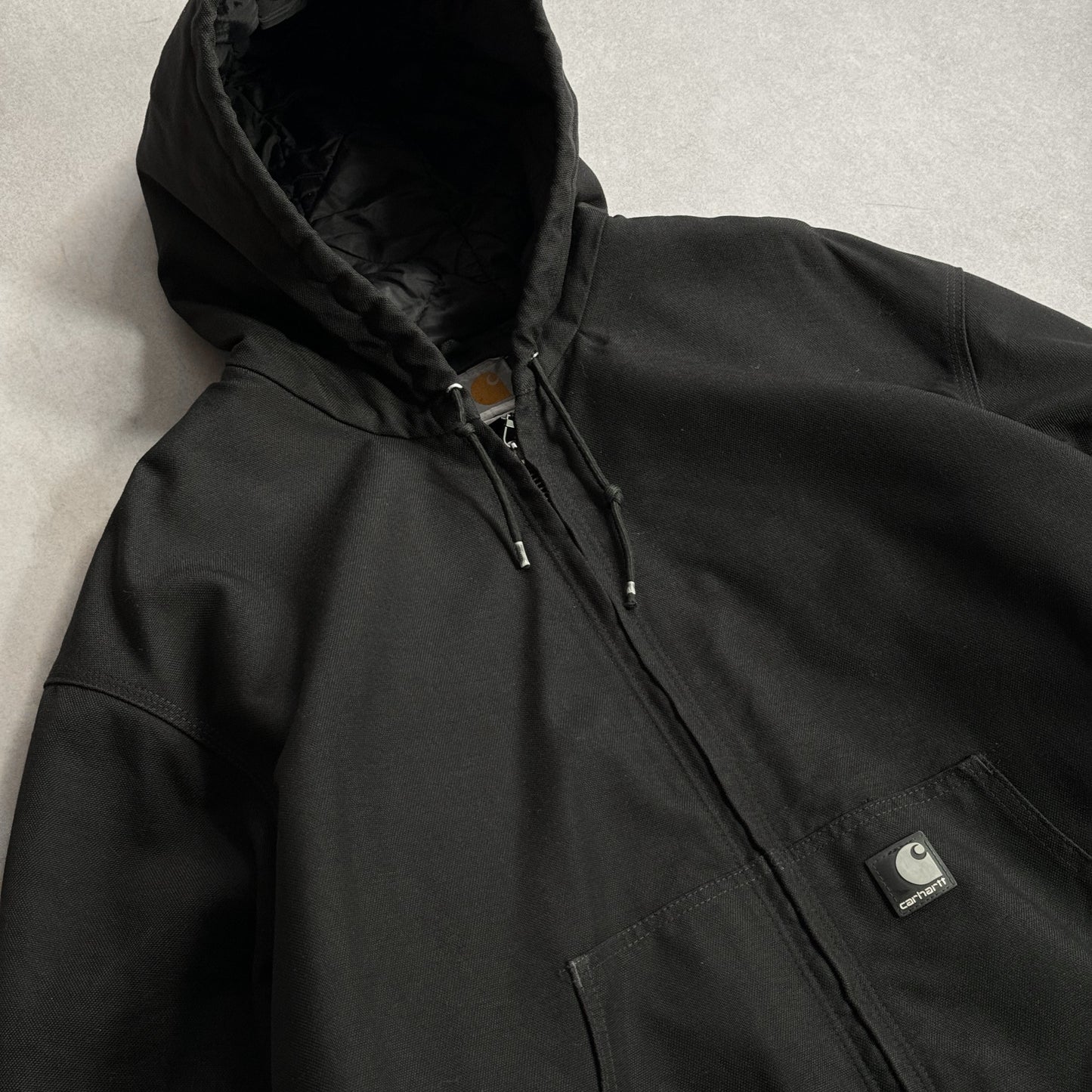 2000s Carhartt Black Active Hoodie - XL sullivansvintage