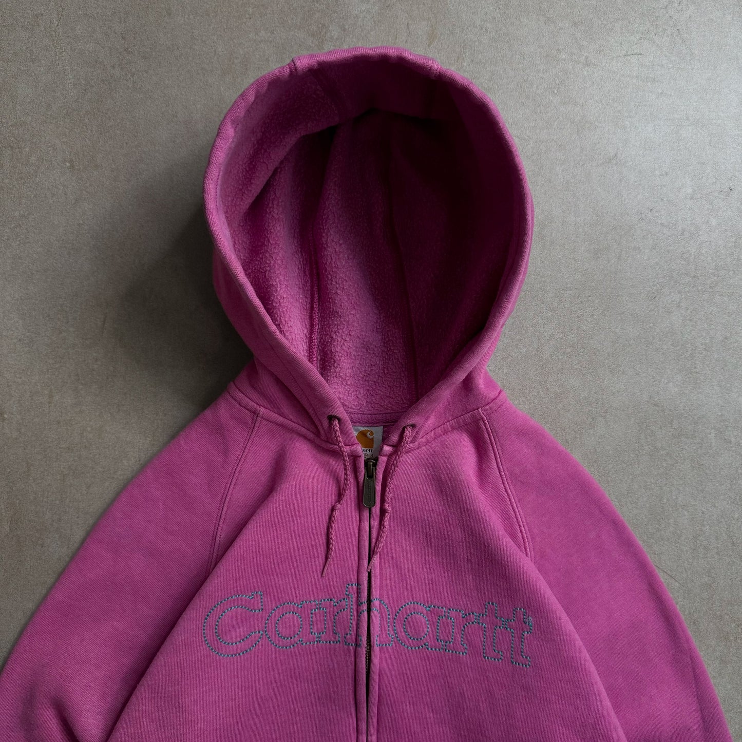 2000s Carhartt Pink Zip Hoodie - S sullivansvintage