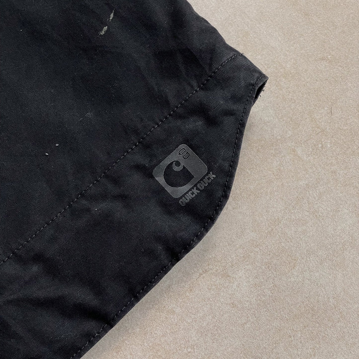2000s Carhartt Quilted Gillet Black Vest - L sullivansvintage