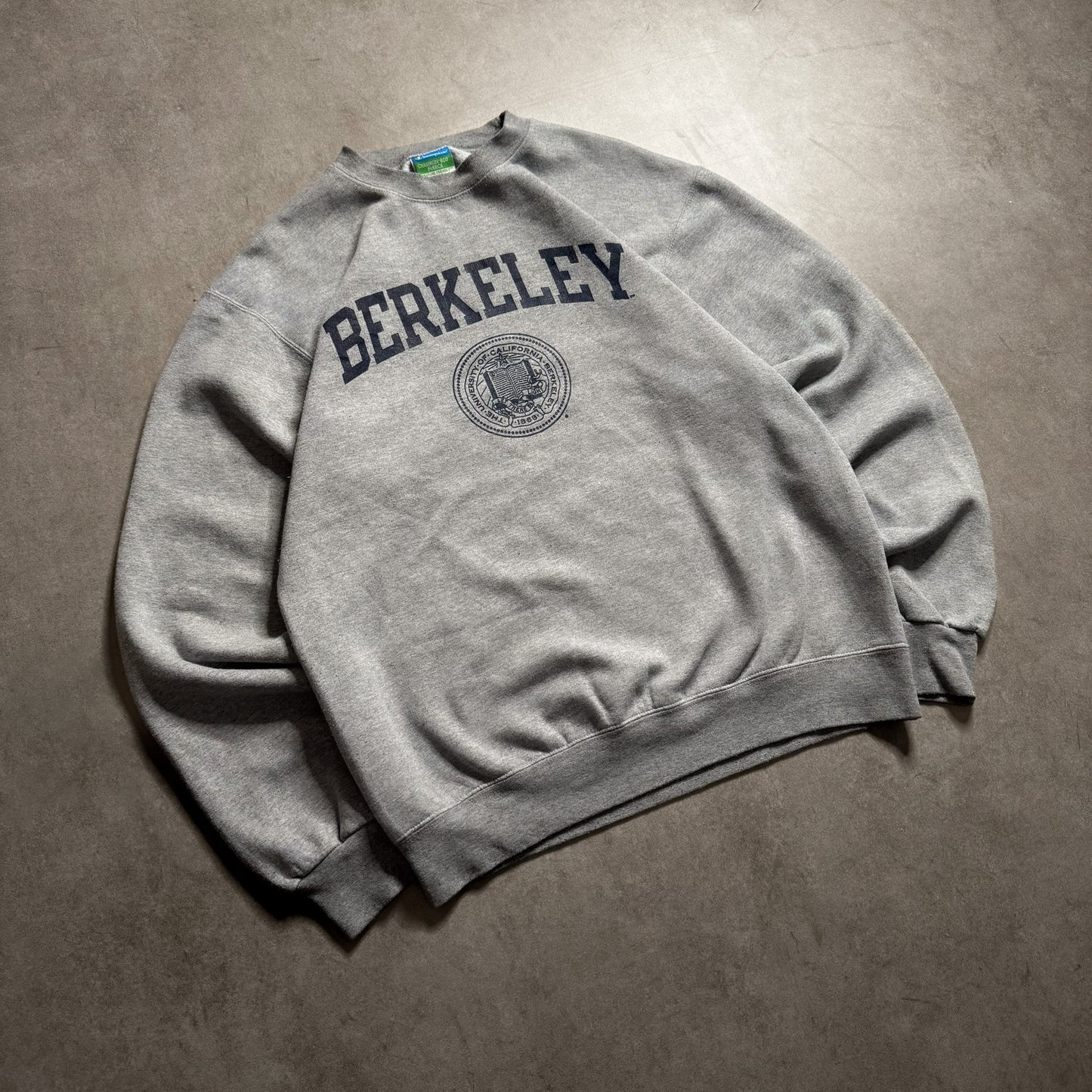 2000s Champion Eco Fleece Berkeley Grey Sweater - M sullivansvintage