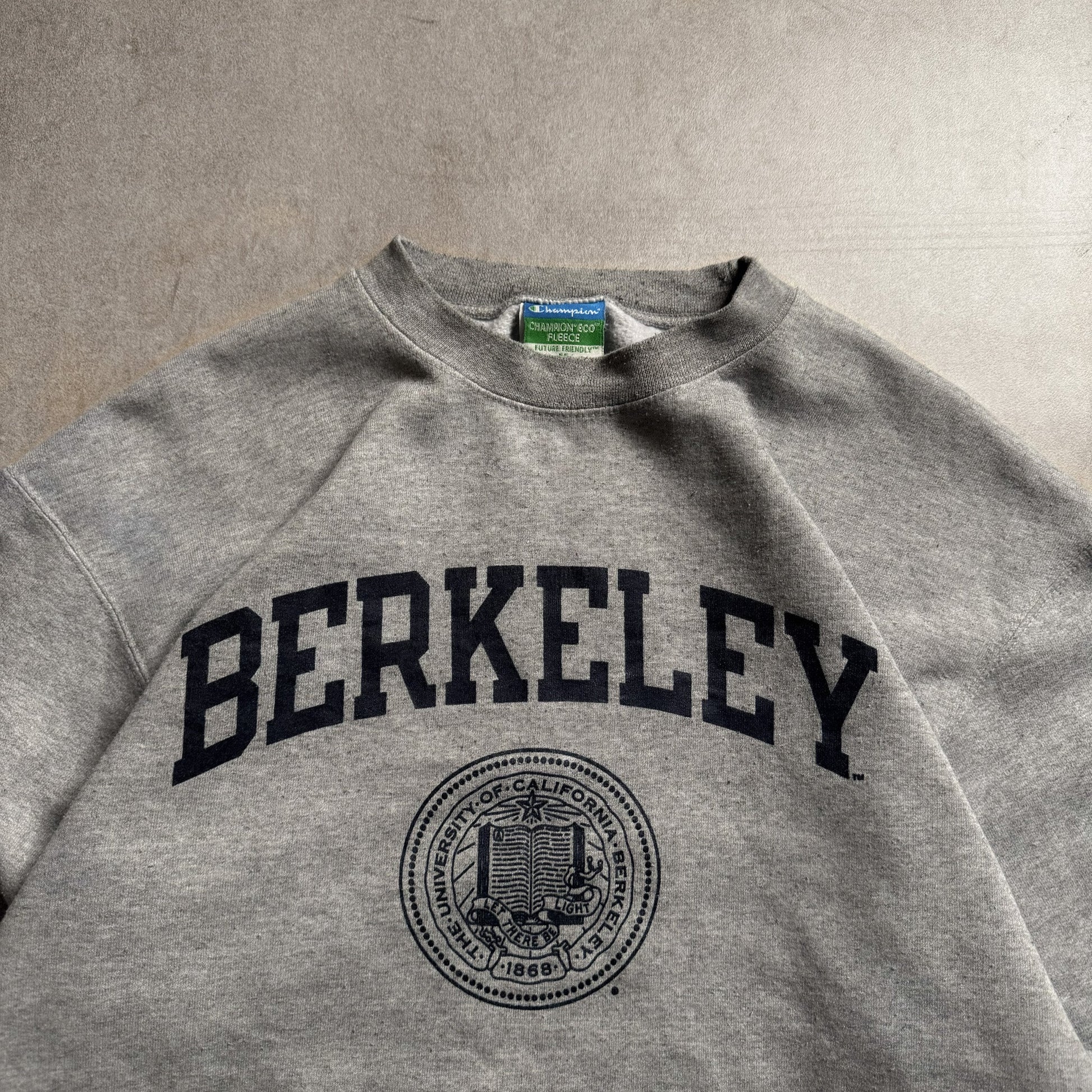 2000s Champion Eco Fleece Berkeley Grey Sweater - M sullivansvintage