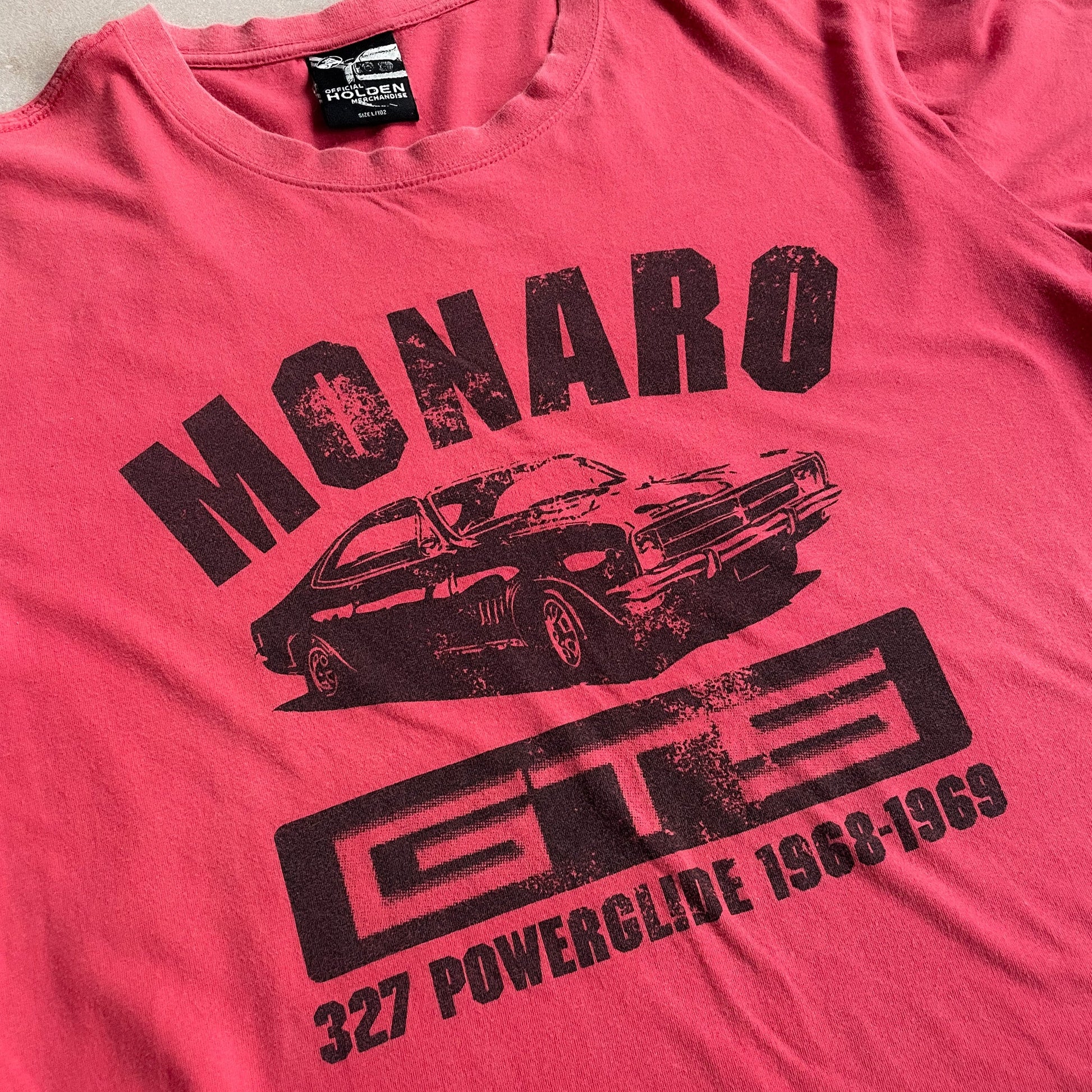 2000s Holden Monaro GTS Red T Shirt - L sullivansvintage