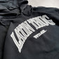 2000s Latin Thug Wear Washed Black Hoodie - 2XL sullivansvintage