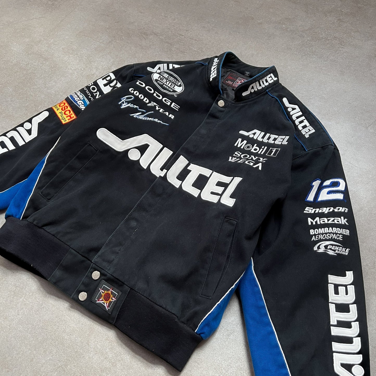 2000s Nascar JH Design Ryan Newman Alltel Jacket - M sullivansvintage