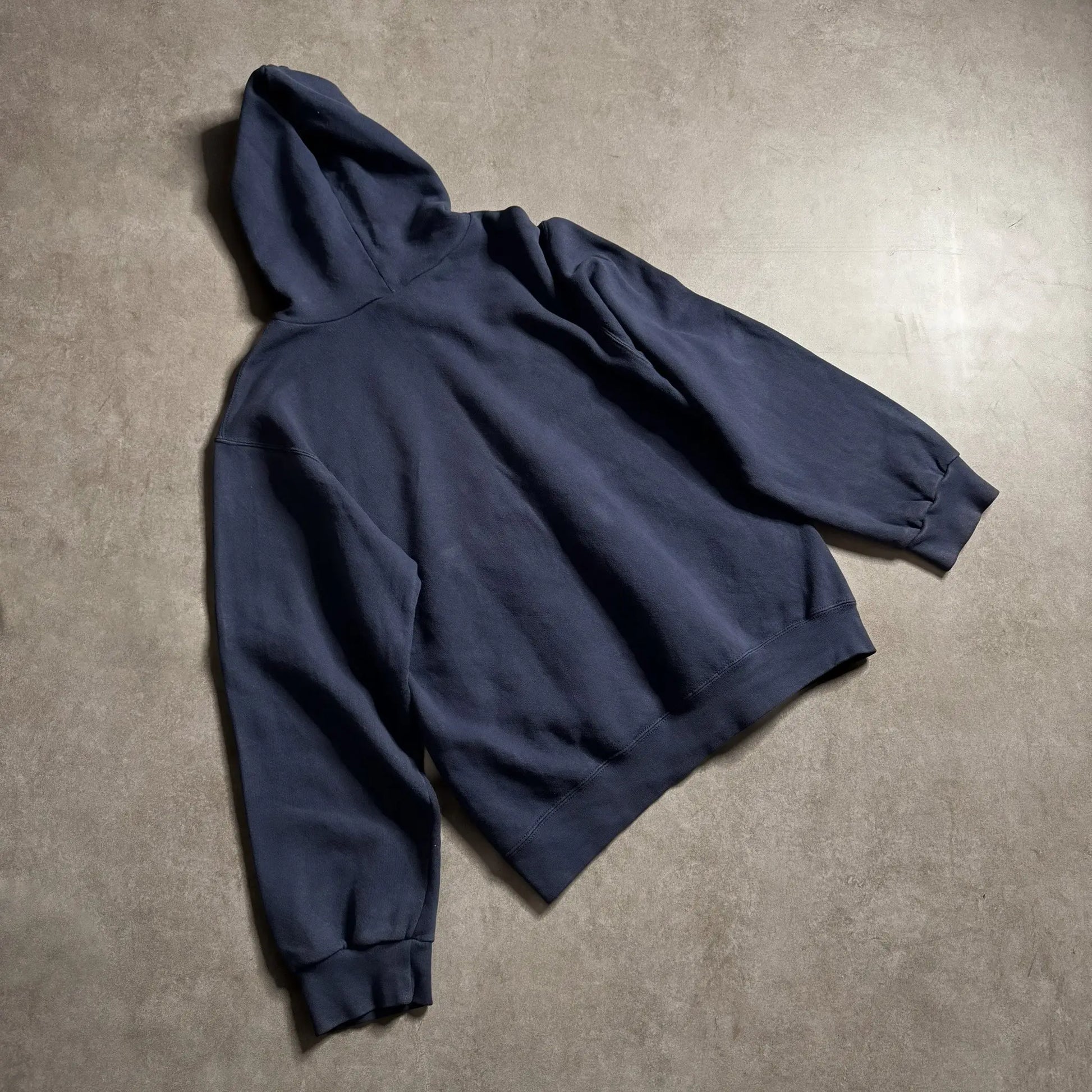 2000s Nike Center Swoosh Navy Hoodie - S sullivansvintage