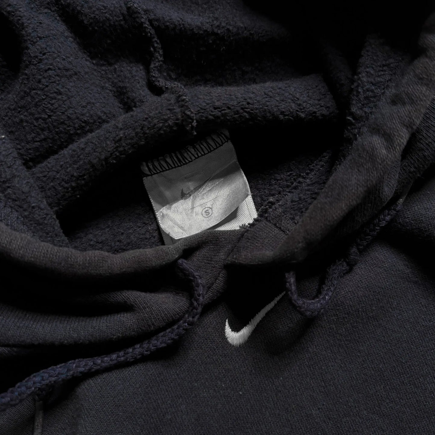 2000s Nike Center Swoosh Navy Hoodie - S sullivansvintage