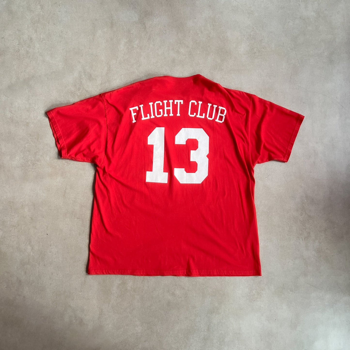 2000s Rare Flight Club Los Angeles Red T Shirt - 3XL sullivansvintage