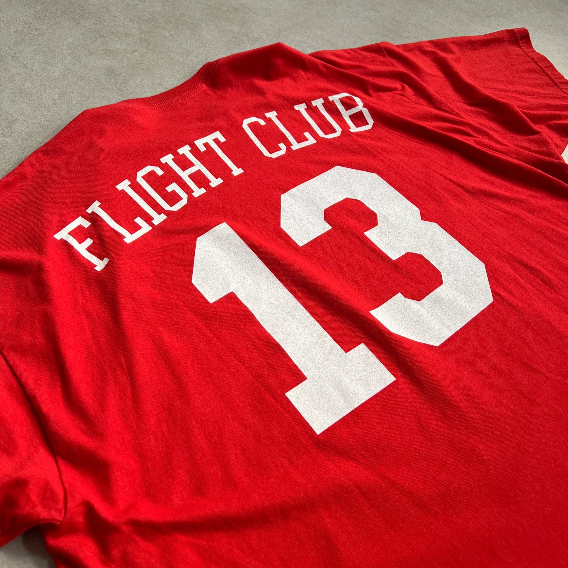 2000s Rare Flight Club Los Angeles Red T Shirt - 3XL sullivansvintage