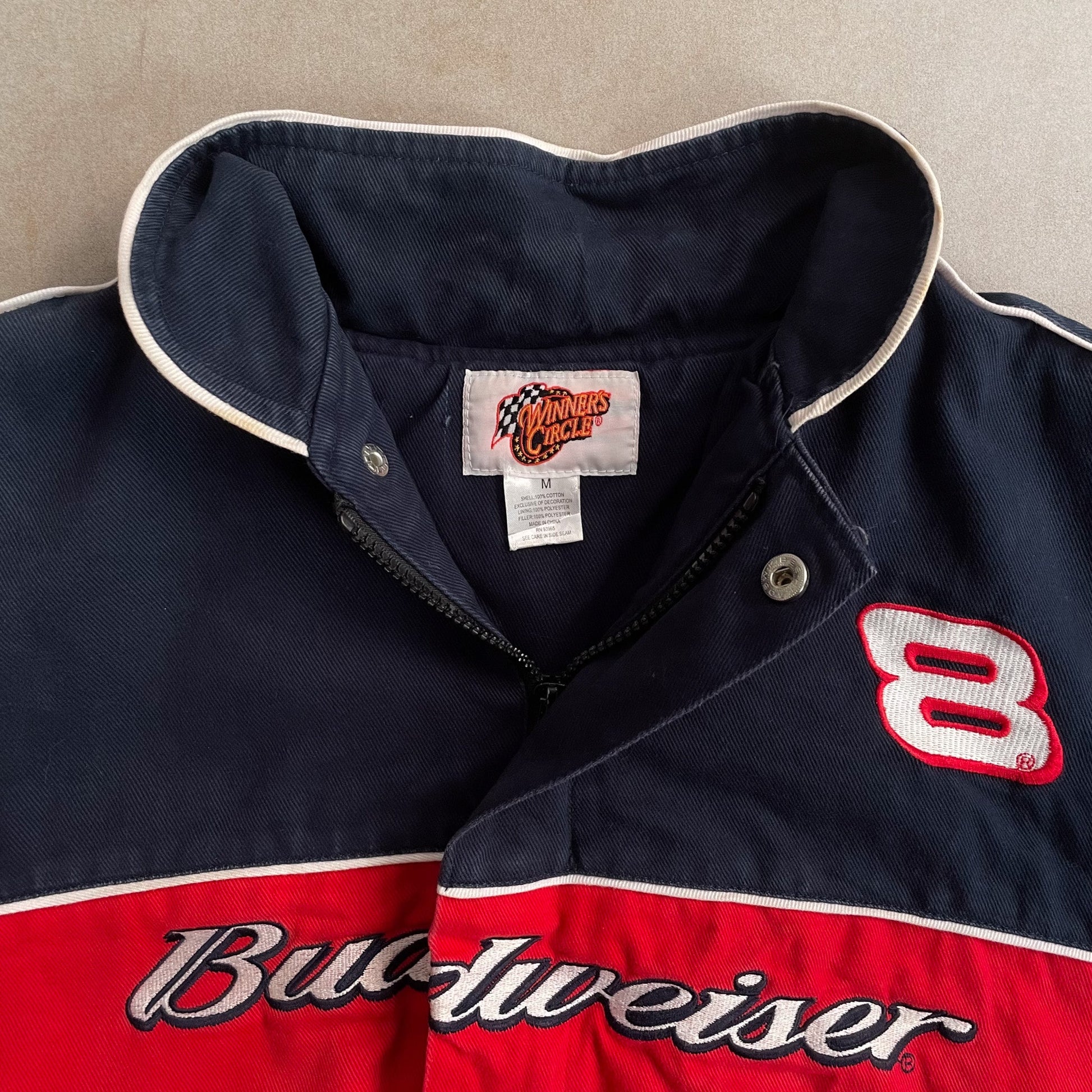 2000s Winners Circle 8 Dale Earnhardt Jr Racing Jacket - M sullivansvintage